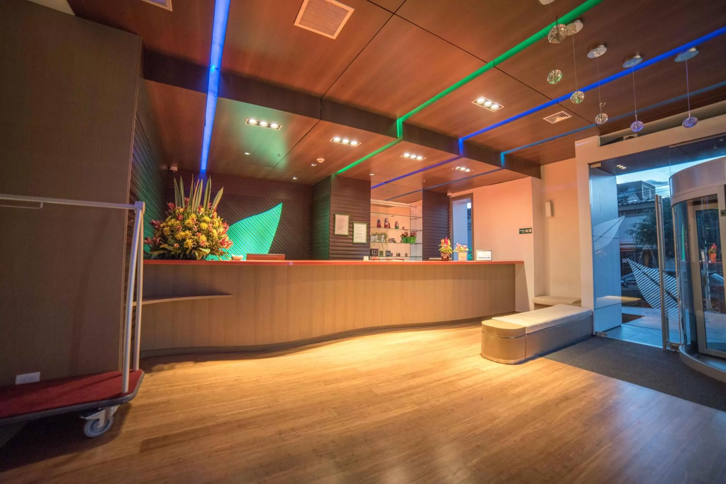 Facade/entrance in Biohotel Organic Suites Bogotá