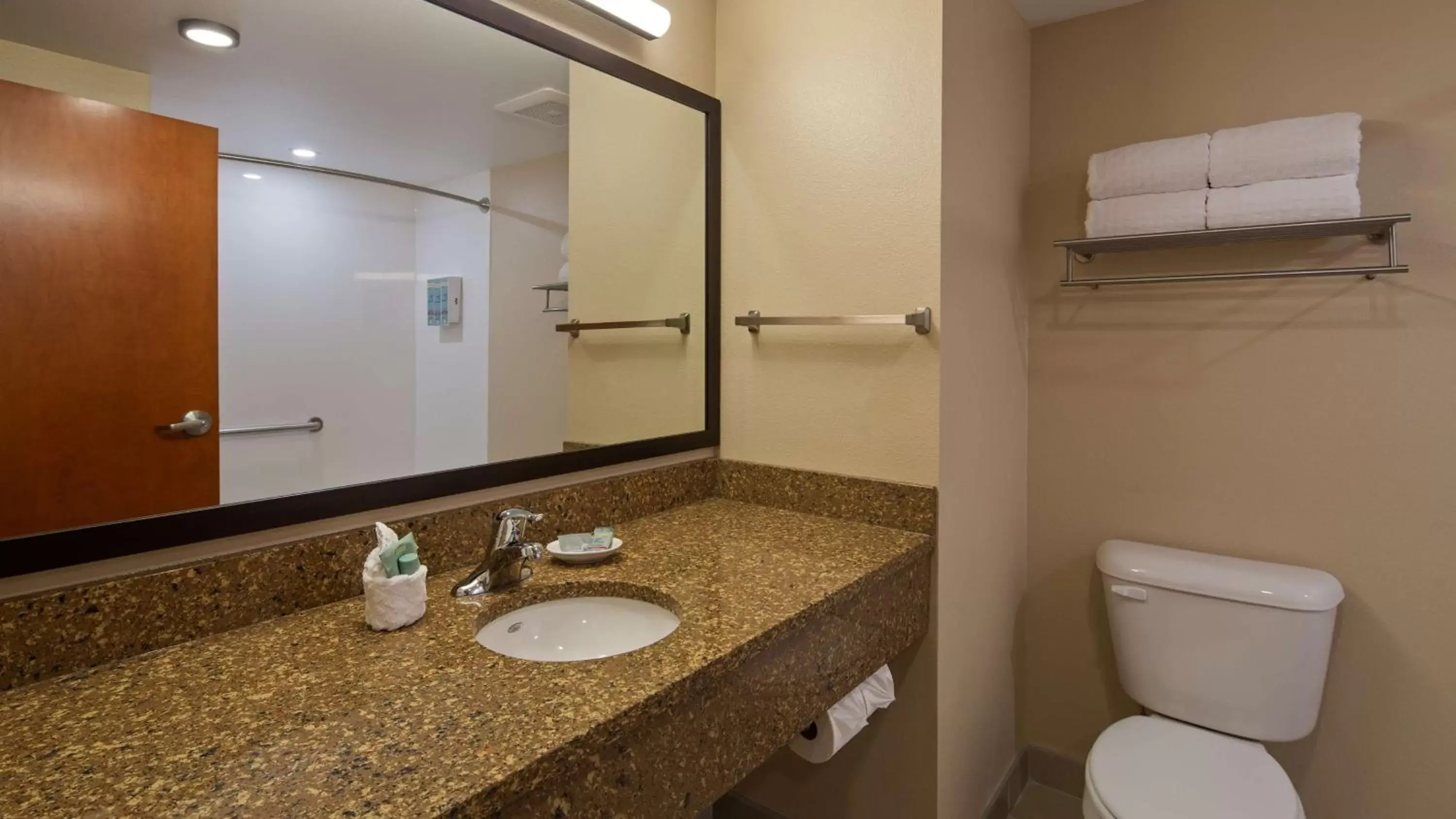 Photo of the whole room, Bathroom in Best Western Bronco Inn