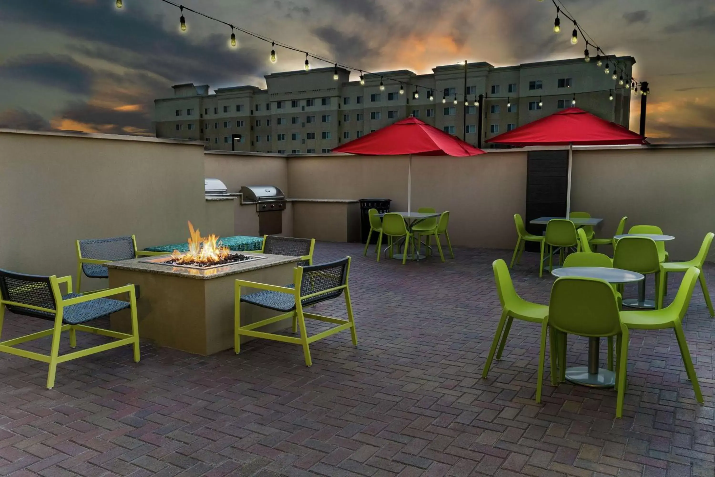 Patio in Home2 Suites By Hilton San Antonio At The Rim, Tx