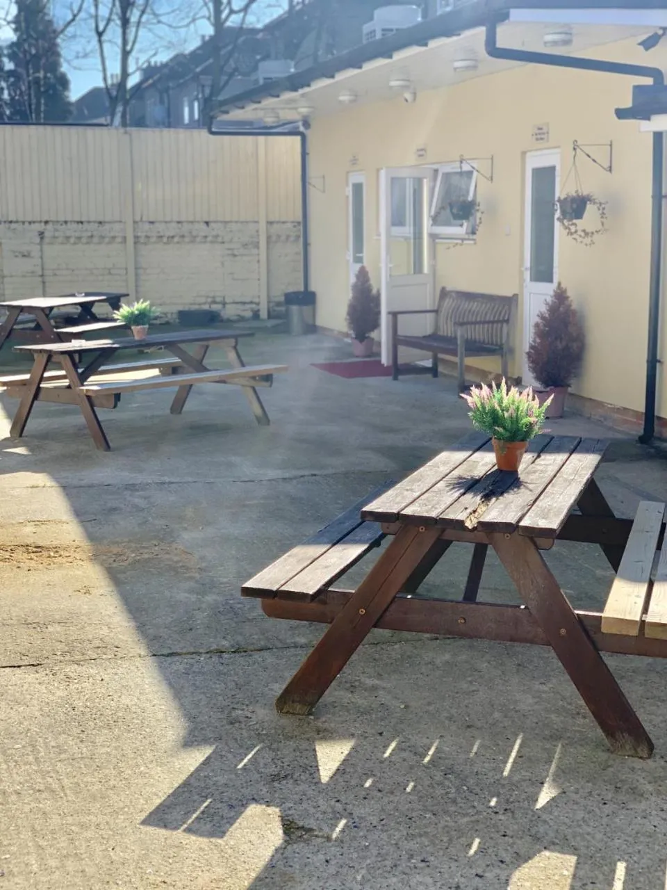 Garden in Britannia Inn Hotel