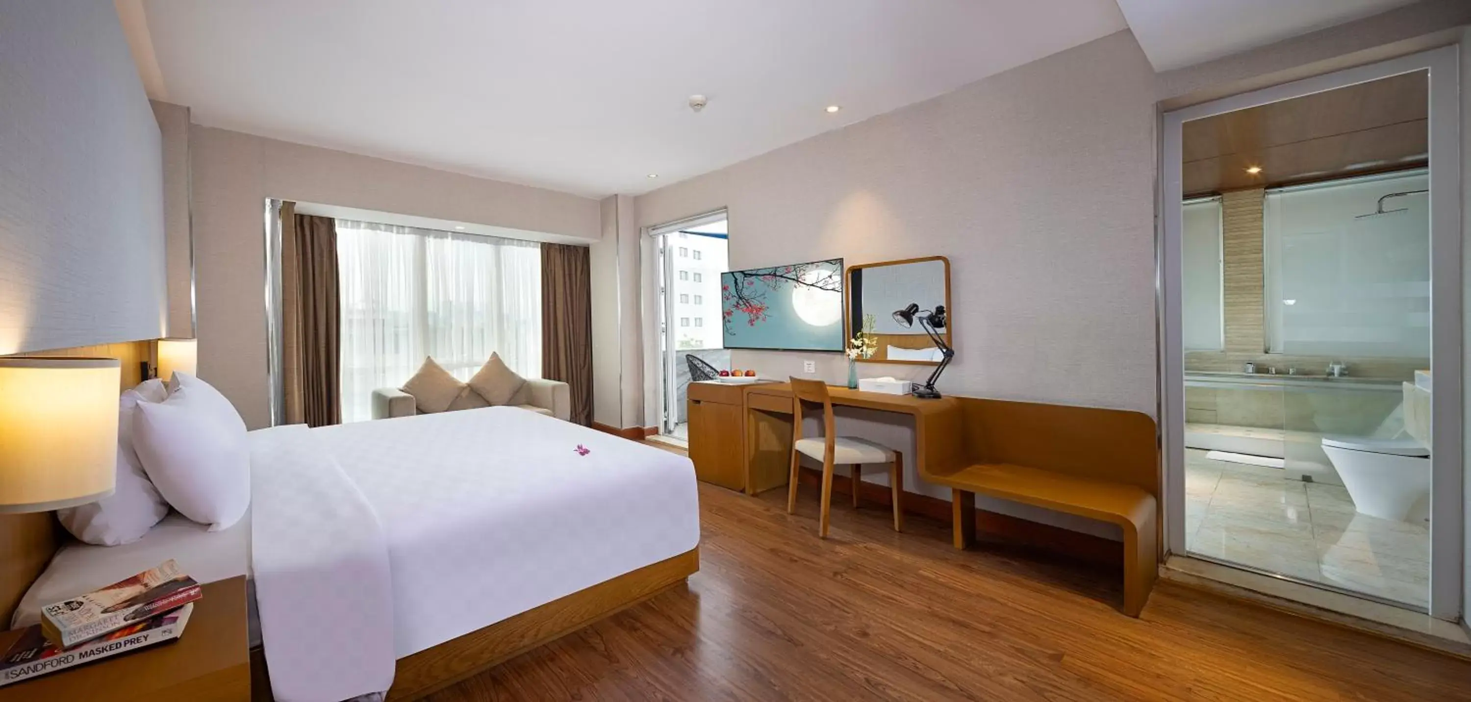 Bedroom, Bed in Harmony Saigon Hotel & Spa