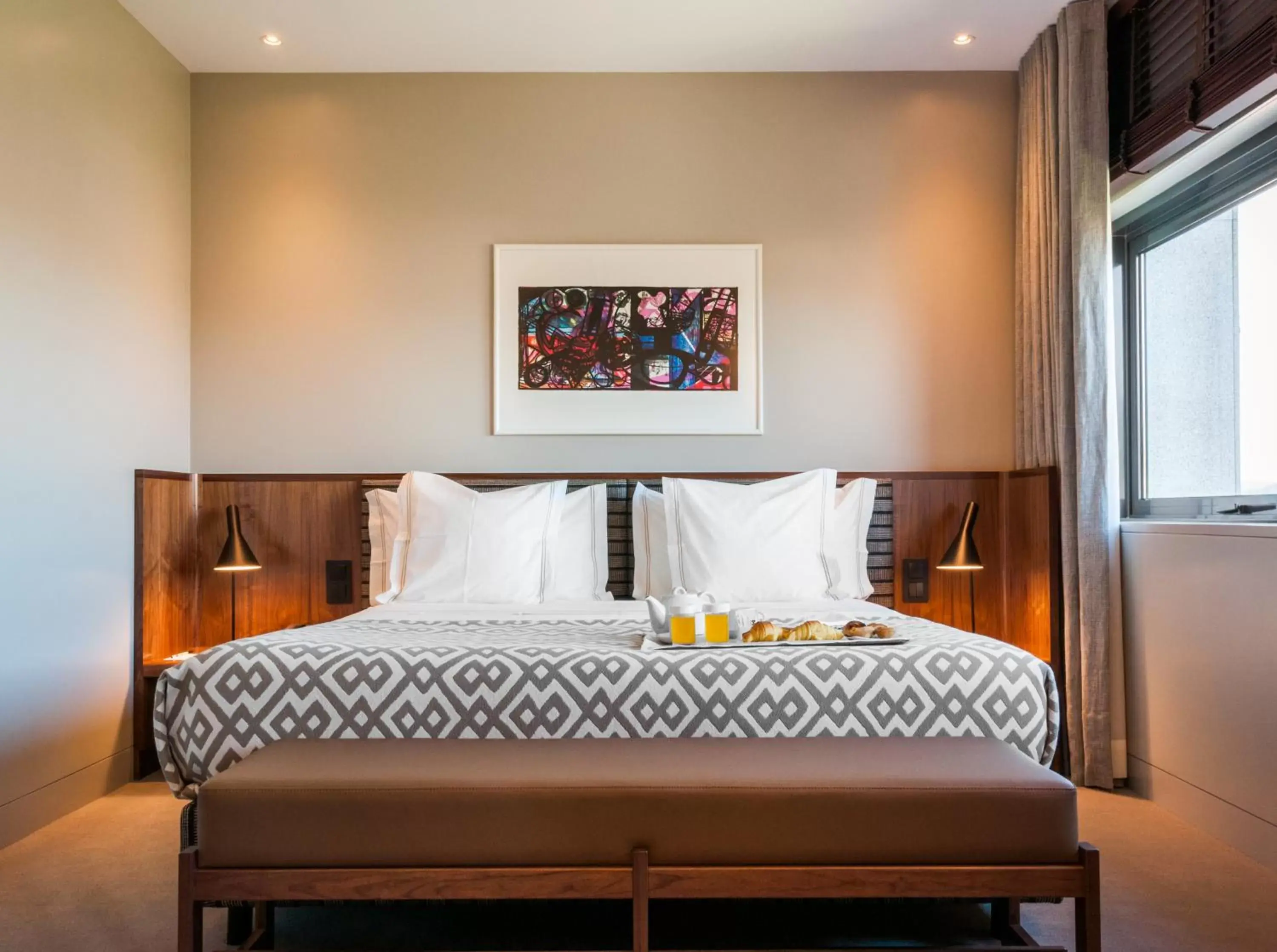 Bed in Hotel de Guimaraes