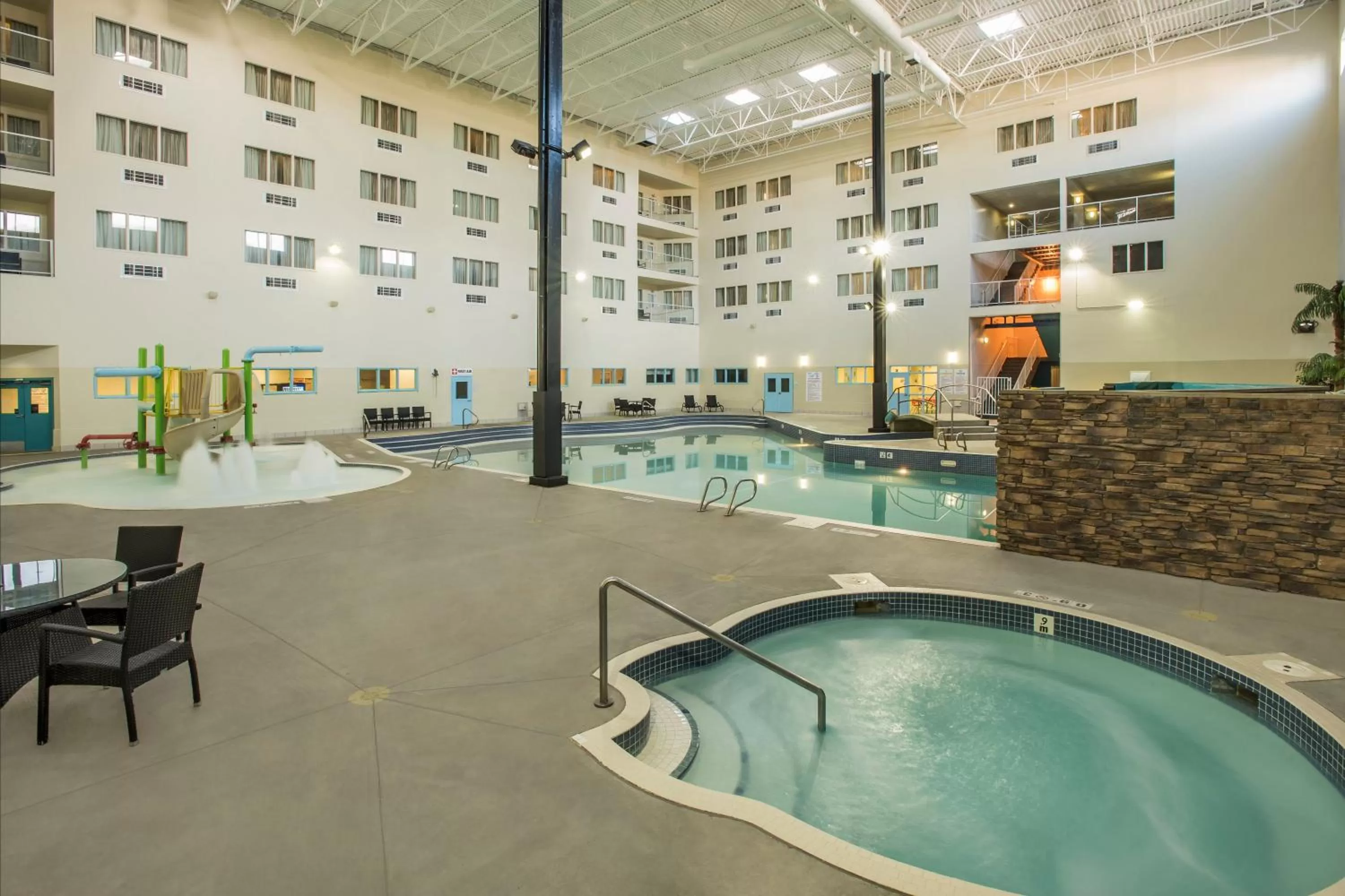 Swimming pool in Holiday Inn Lethbridge by IHG