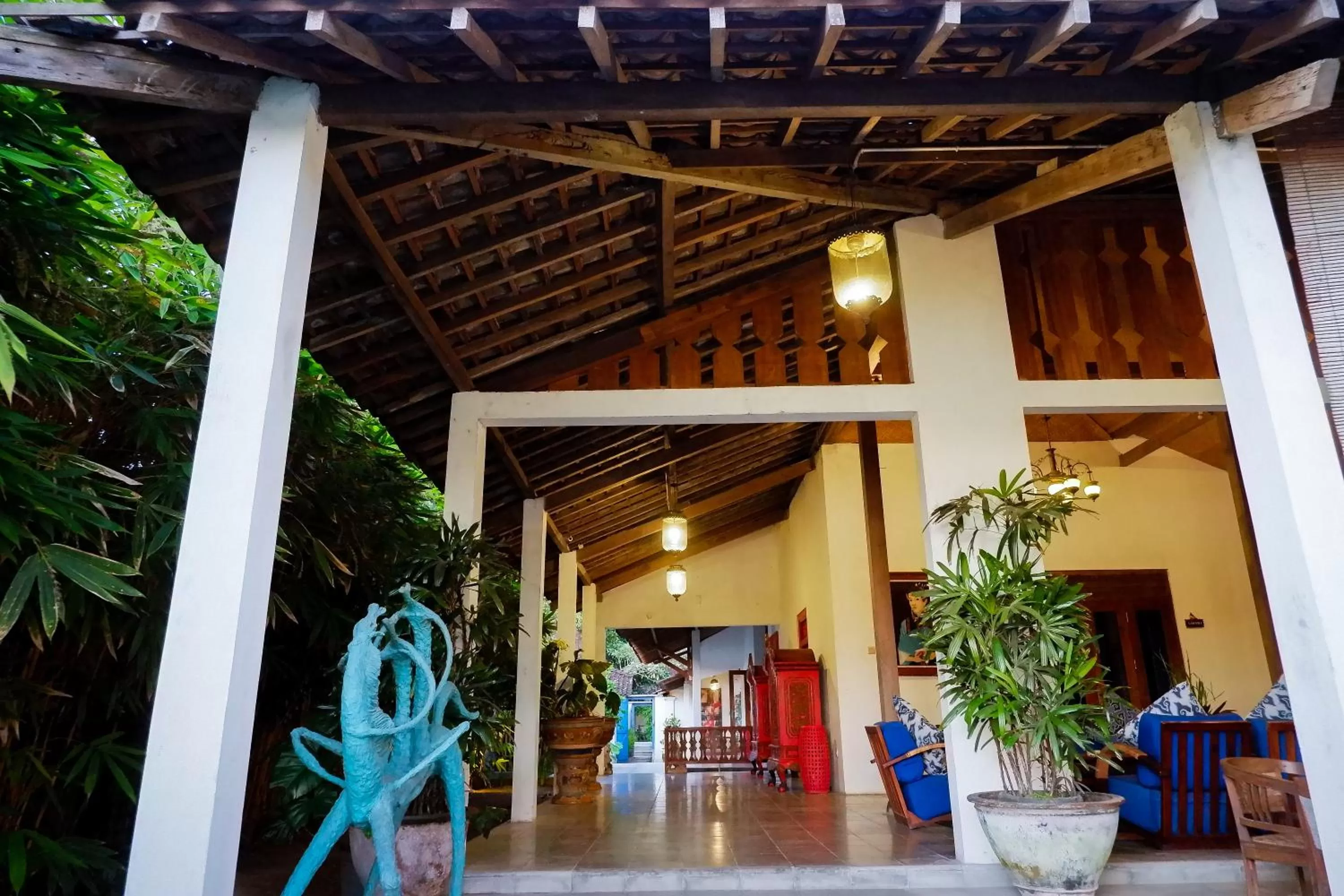 Property building in D'omah Yogya Hotel