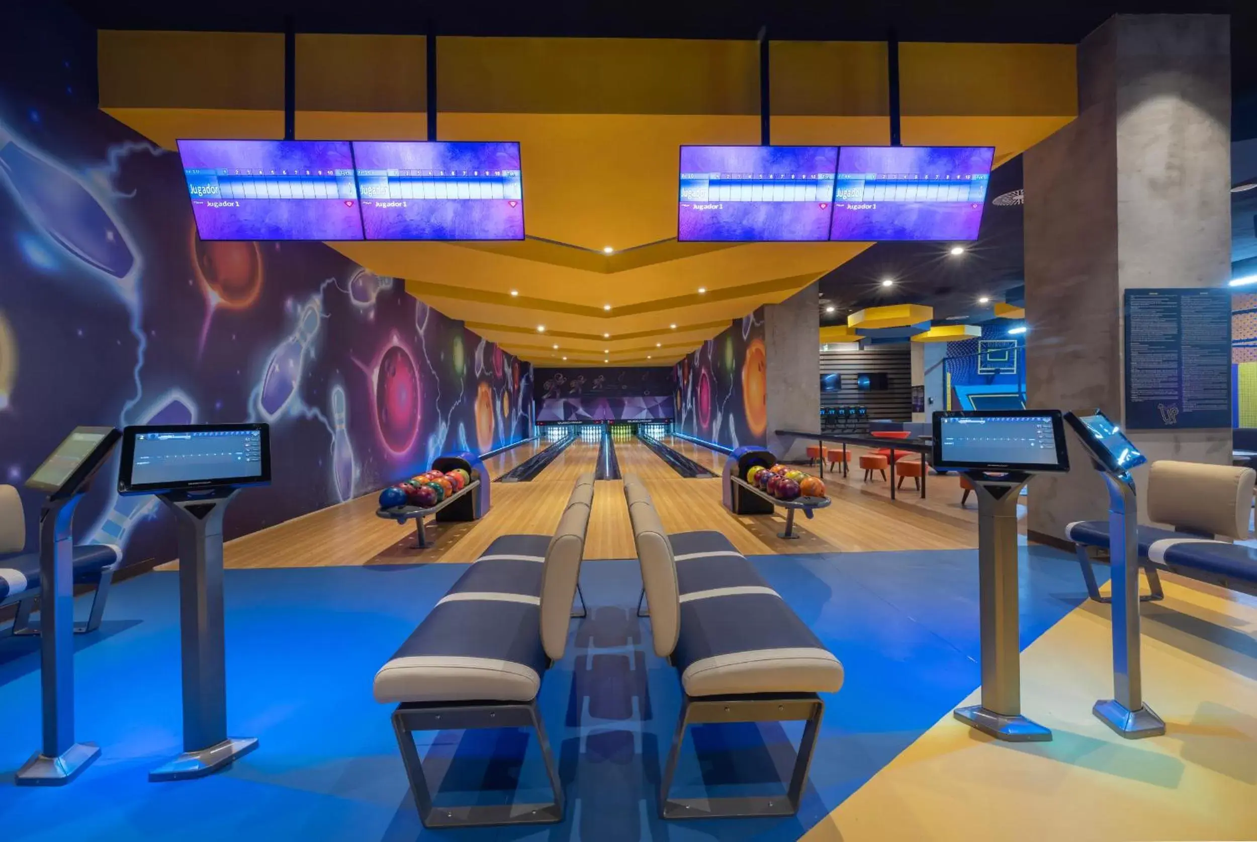 Bowling in Royalton Splash Riviera Cancun, An Autograph Collection All-Inclusive Resort