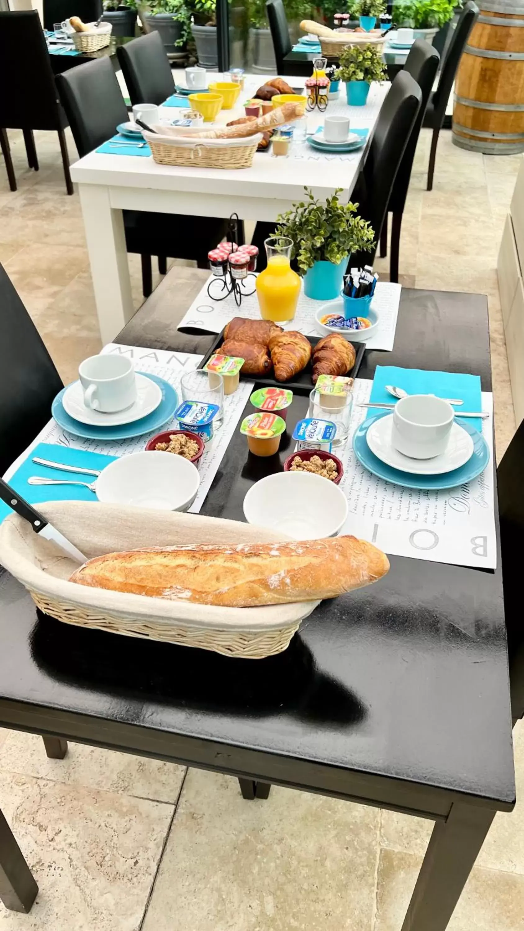 Breakfast in Domaine de l'Aufrene