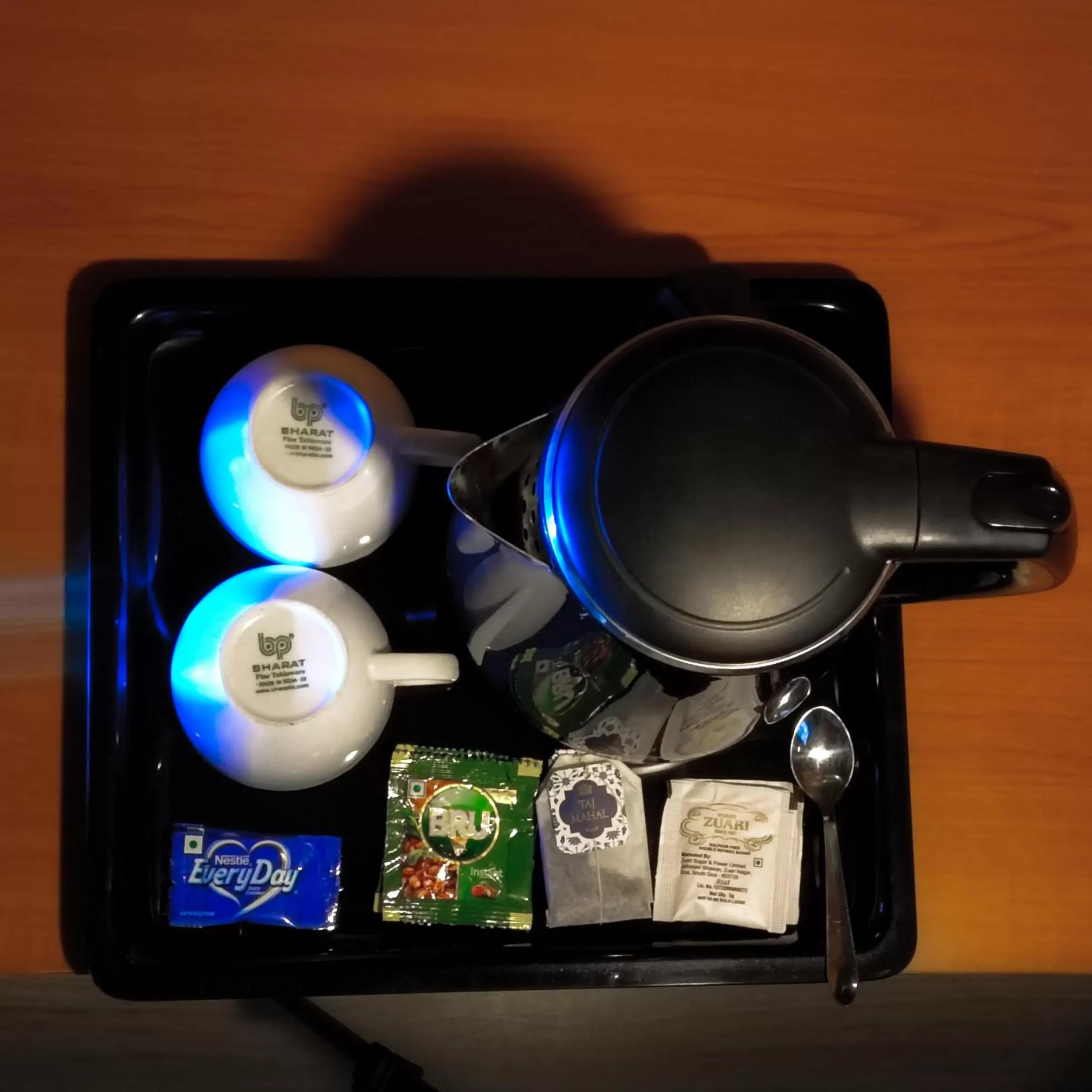 Food and drinks in Hotel The Moksham