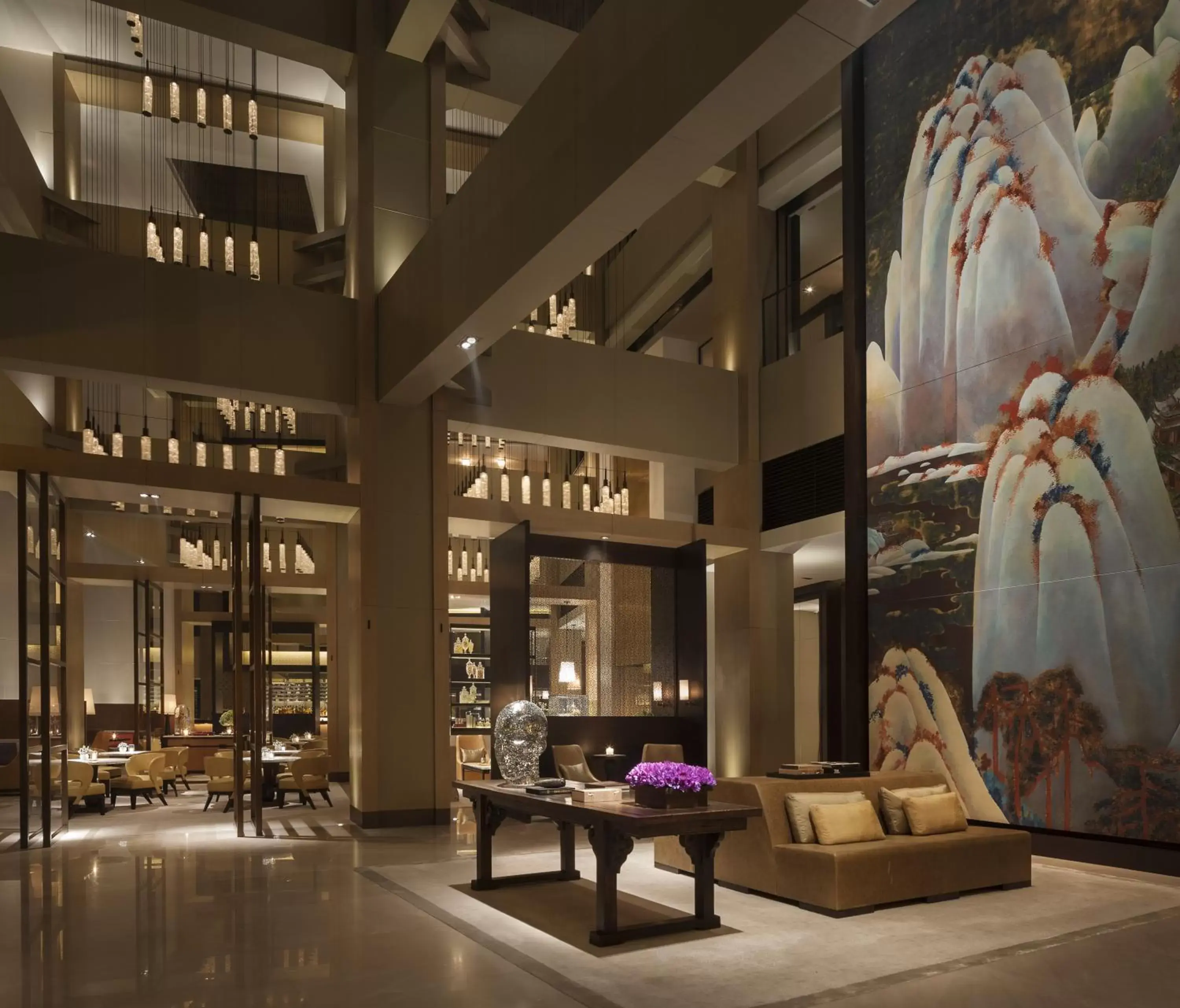 Lobby or reception in Rosewood Beijing