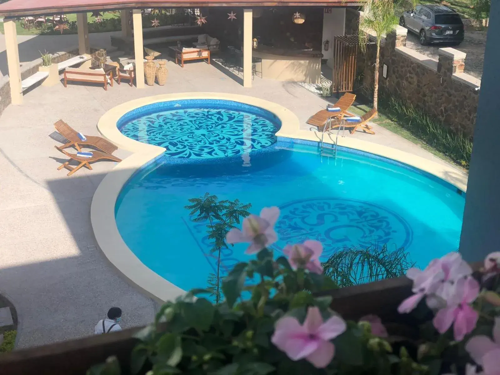 Pool View in Saint George Hotel - Spa & Temazcal