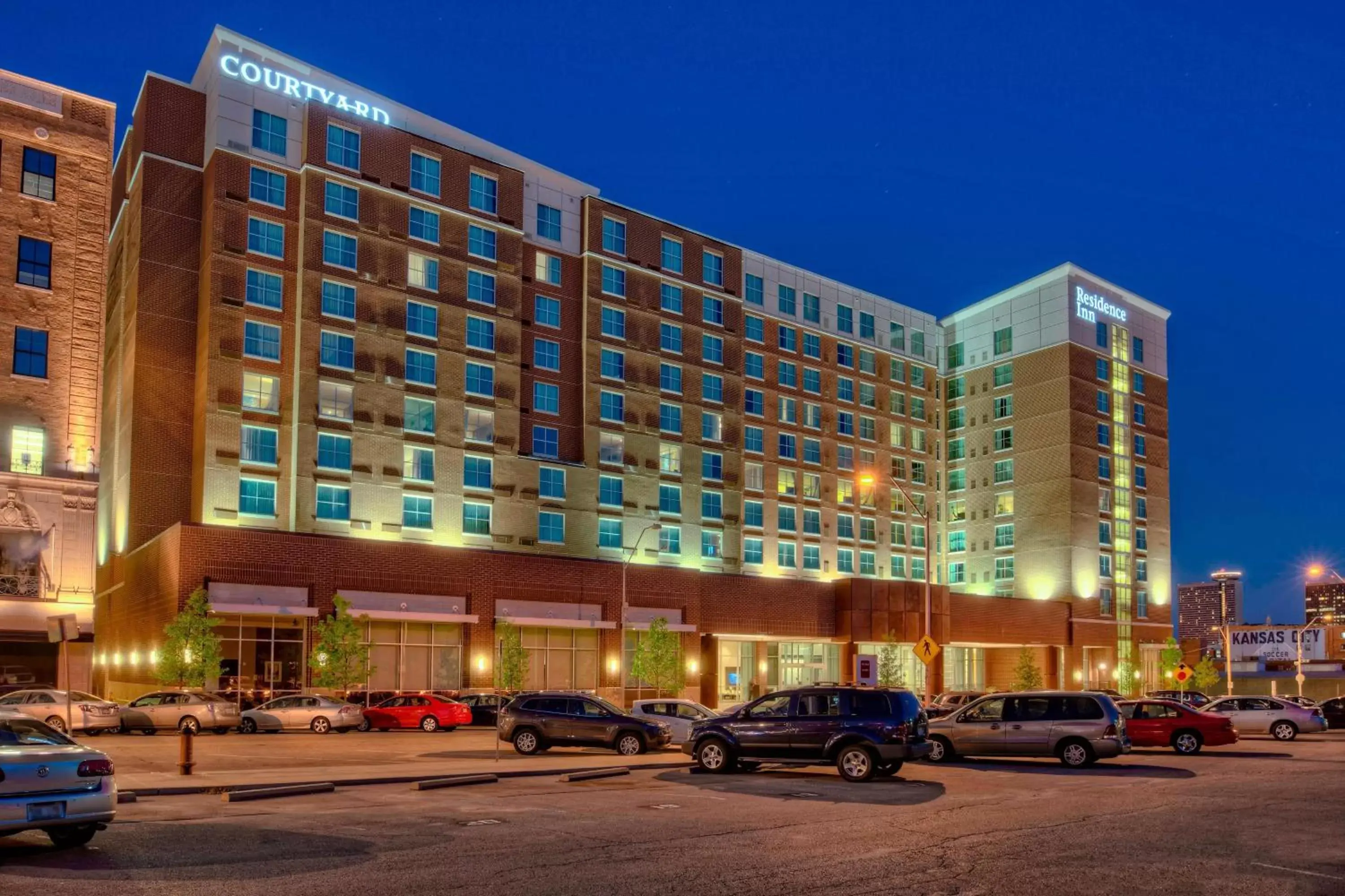 Property Building in Residence Inn by Marriott Kansas City Downtown/Convention Center