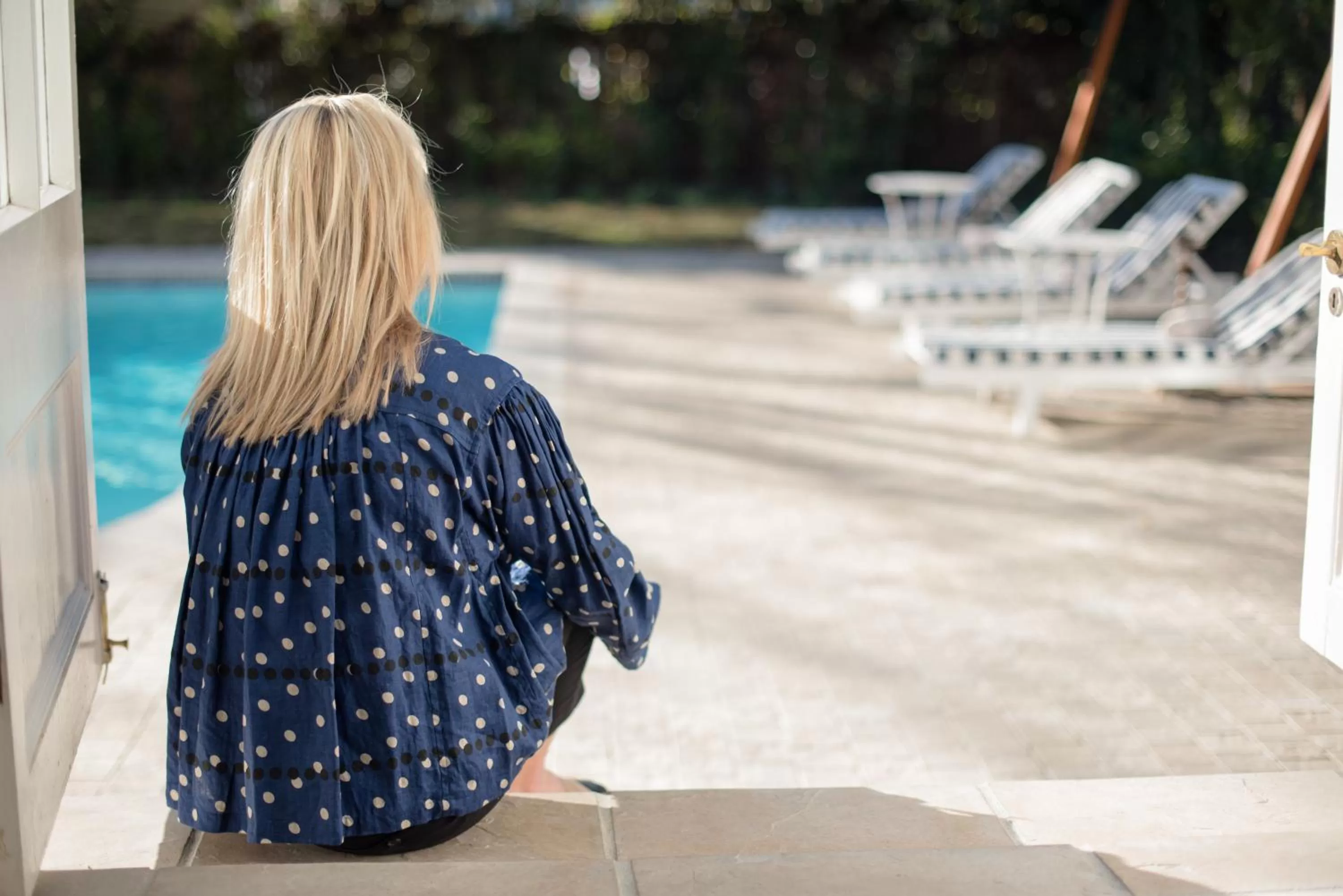 Pool view in River Manor Boutique Hotel by The Living Journey Collection