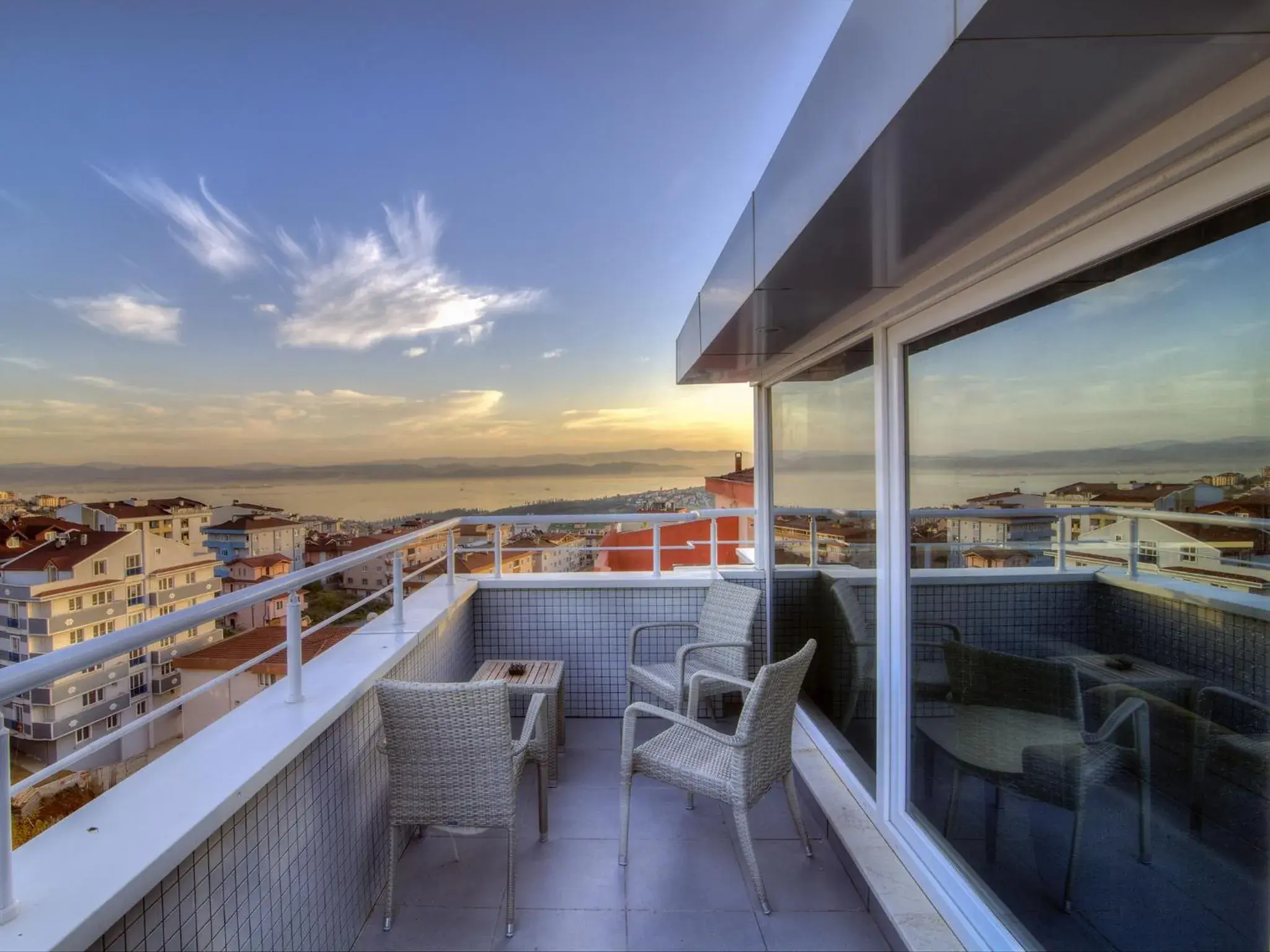 Balcony/Terrace in Fesa Business Hotel
