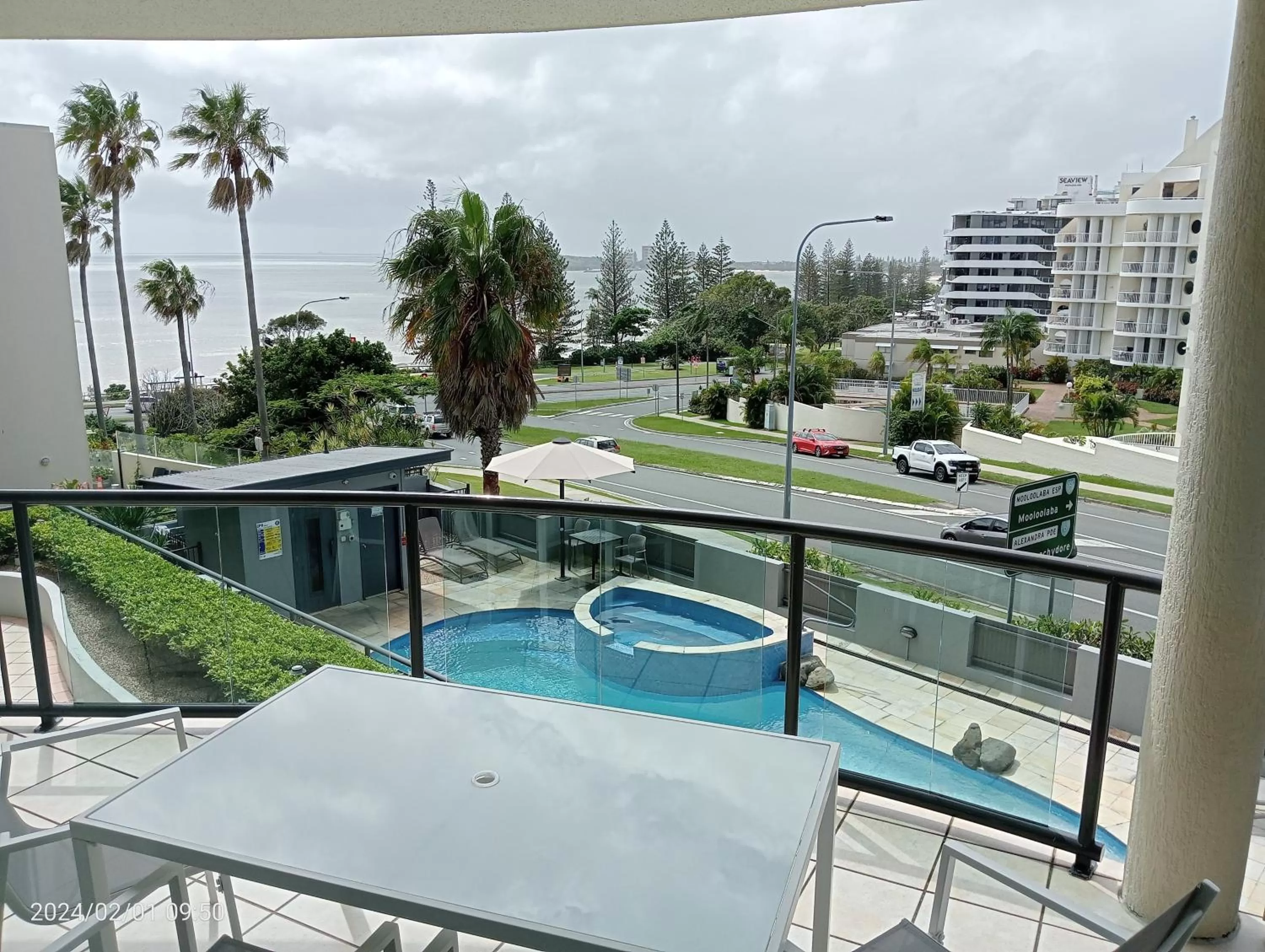 View (from property/room) in Alexandra on the Pacific