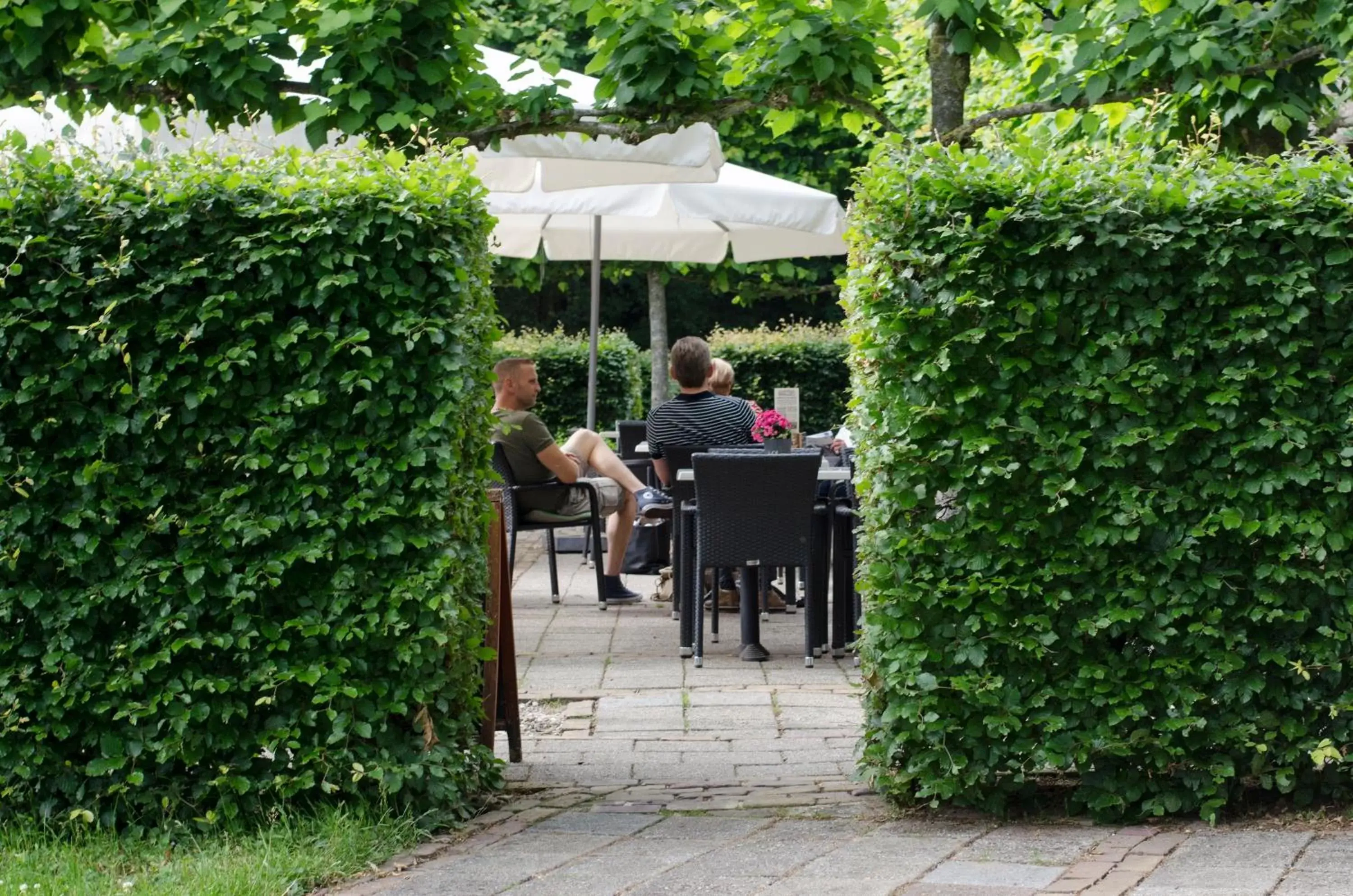 Garden in Landhotel Diever