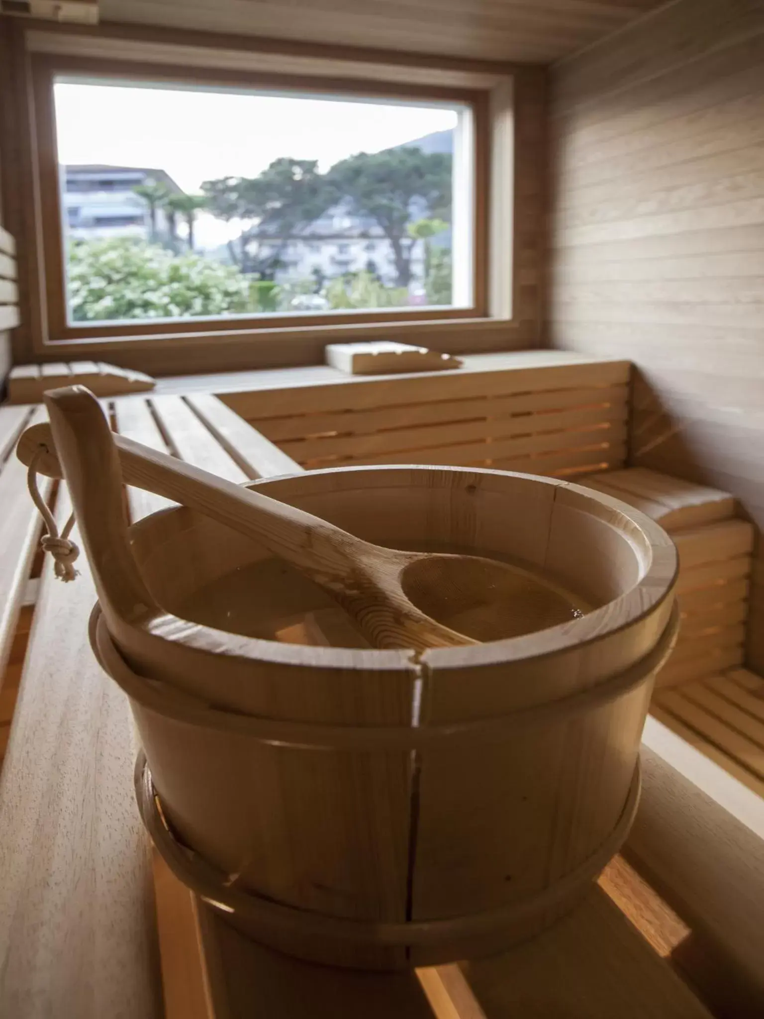 Sauna in Parkhotel Delta, Wellbeing Resort