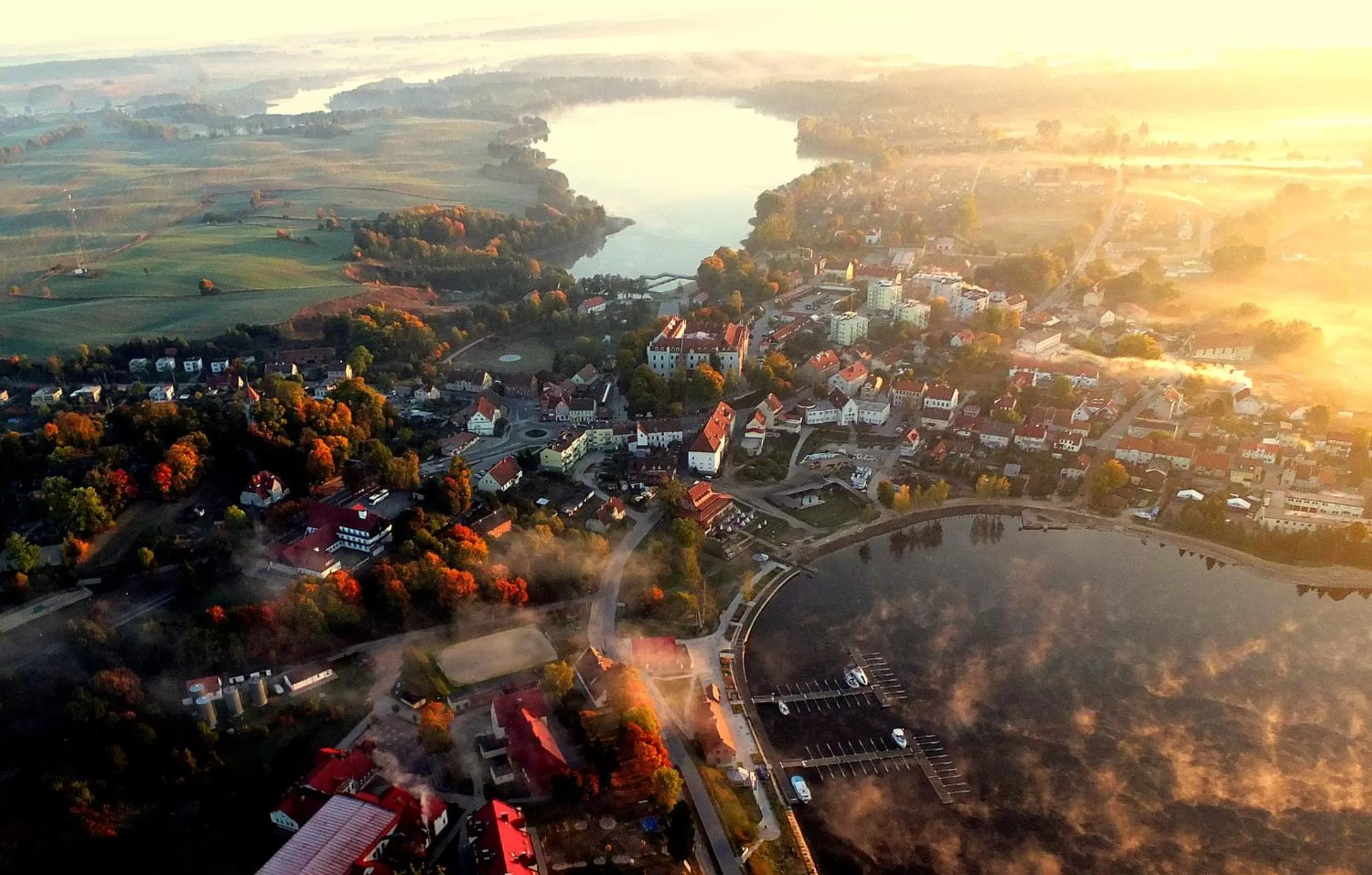 Bird's eye view in Hotel Zamek Ryn