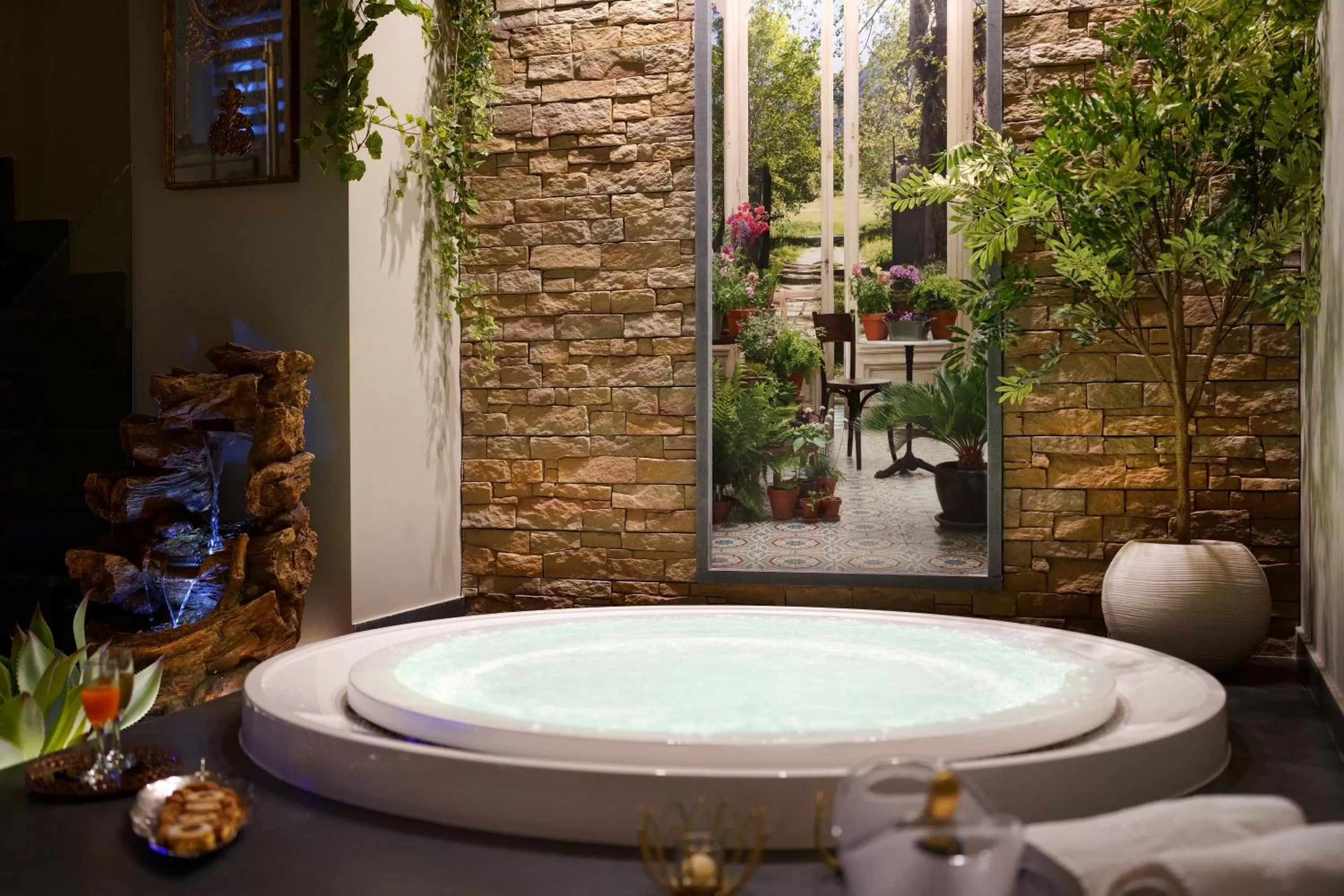 Home dentro il teatro