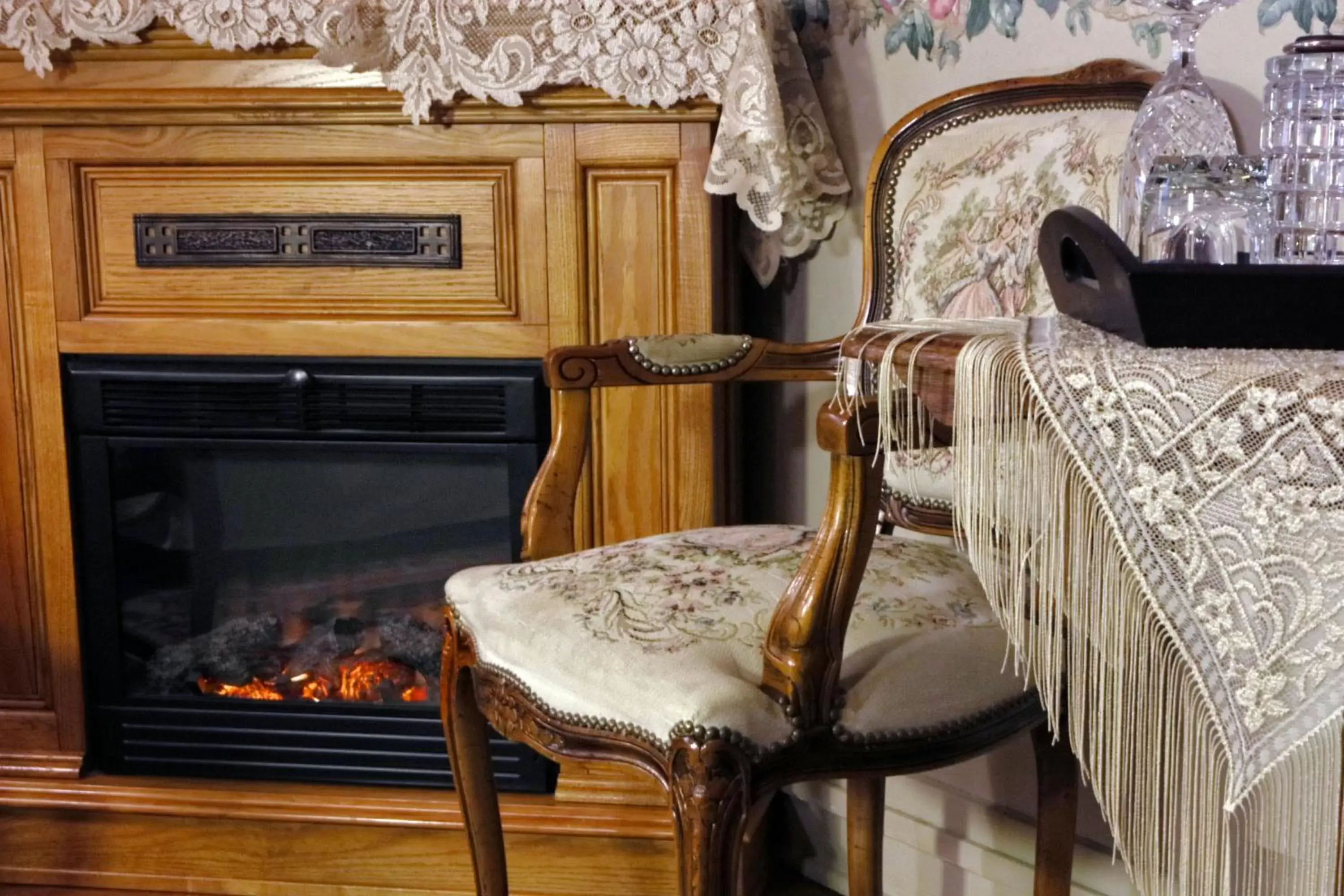 Decorative detail, Seating Area in Barrister's Bed & Breakfast