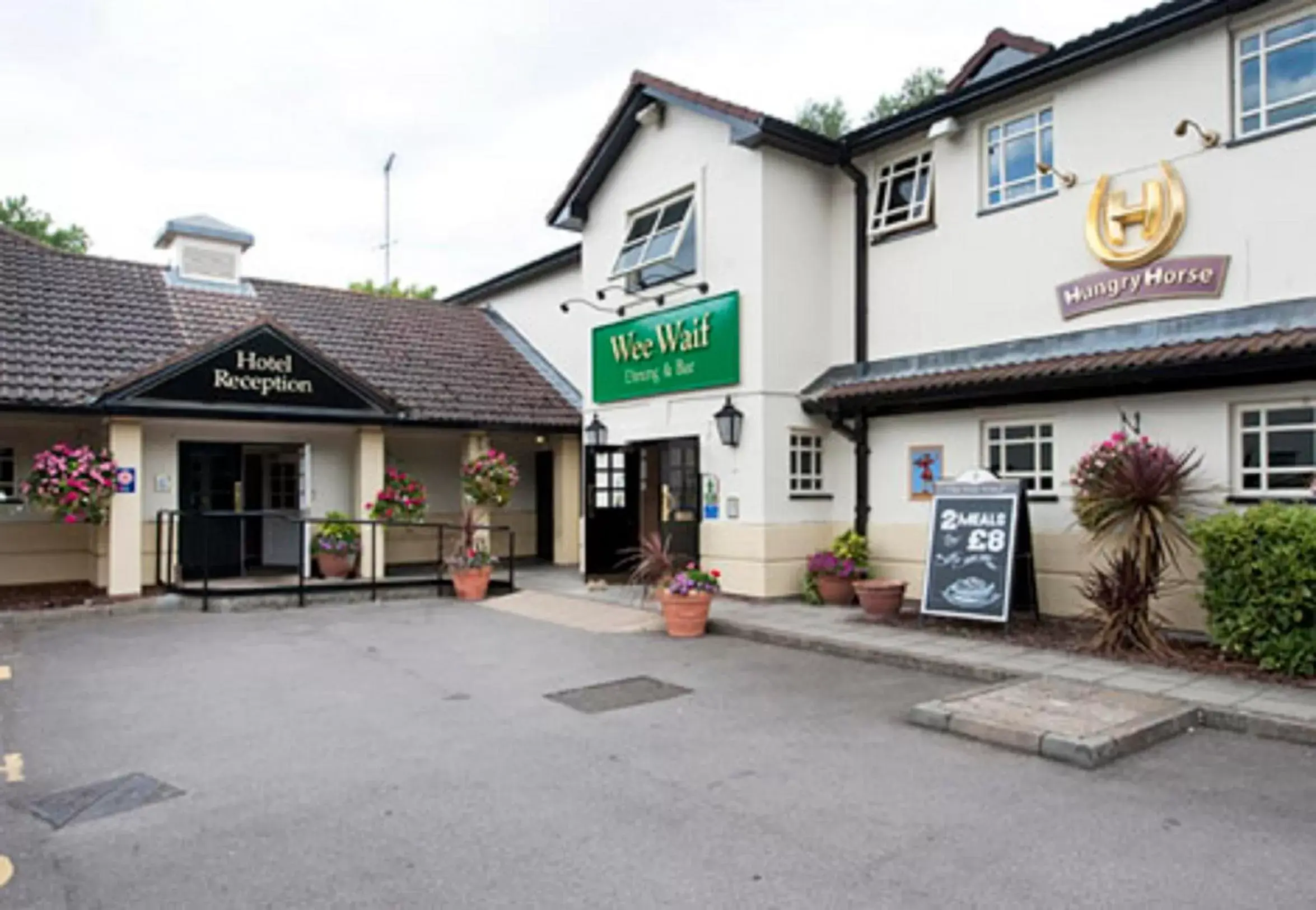 Facade/entrance, Property Building in Wee Waif by Greene King Inns