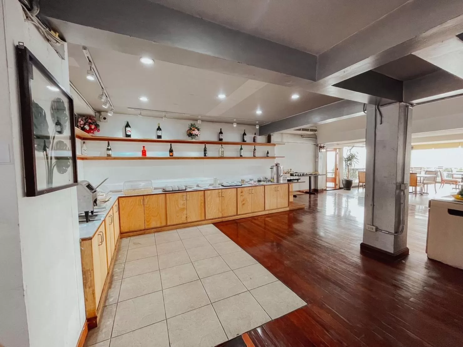 Kitchen or kitchenette in Hotel De Khuvieng