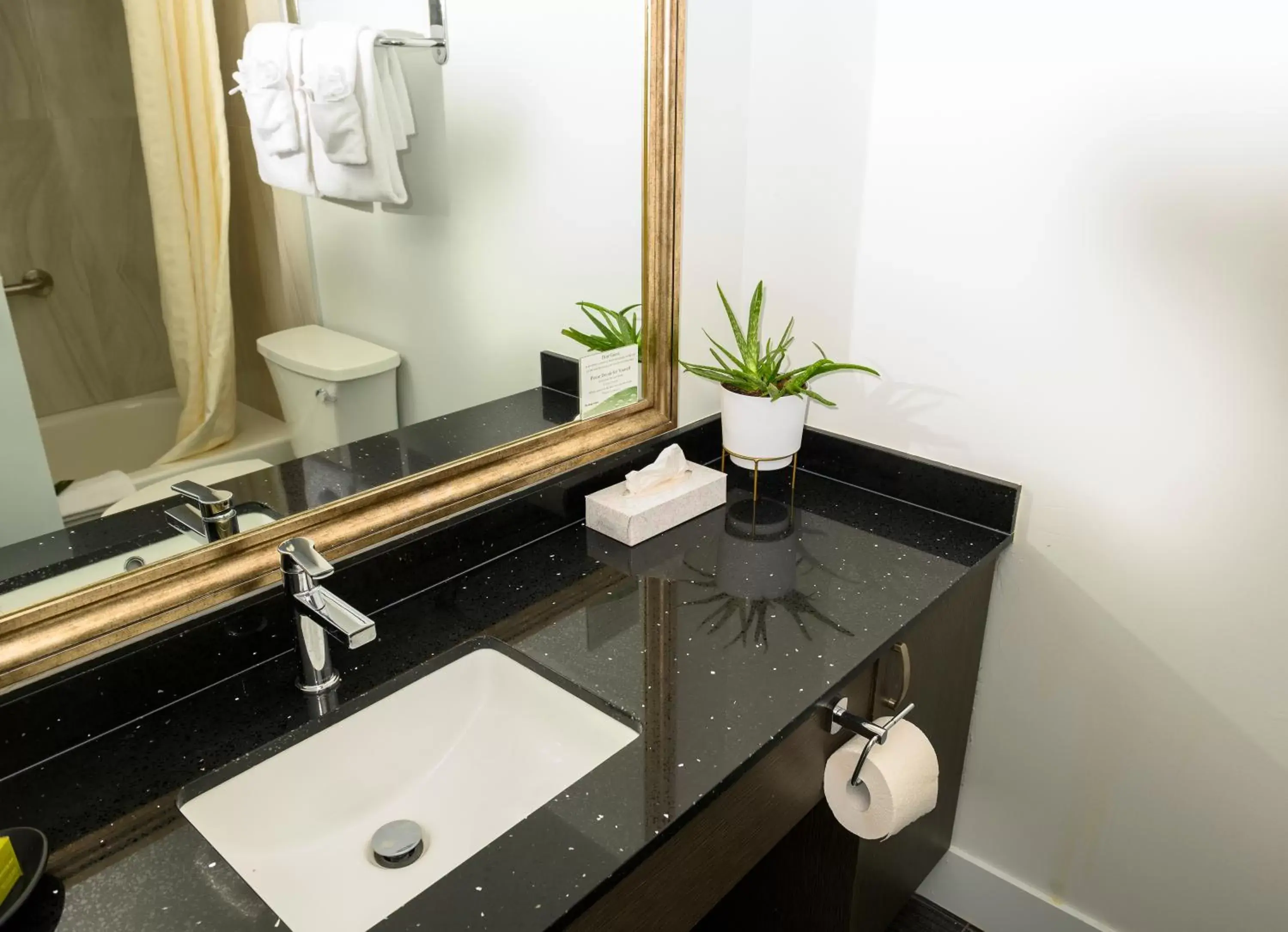 Bathroom in Oceanfront Suites at Cowichan Bay