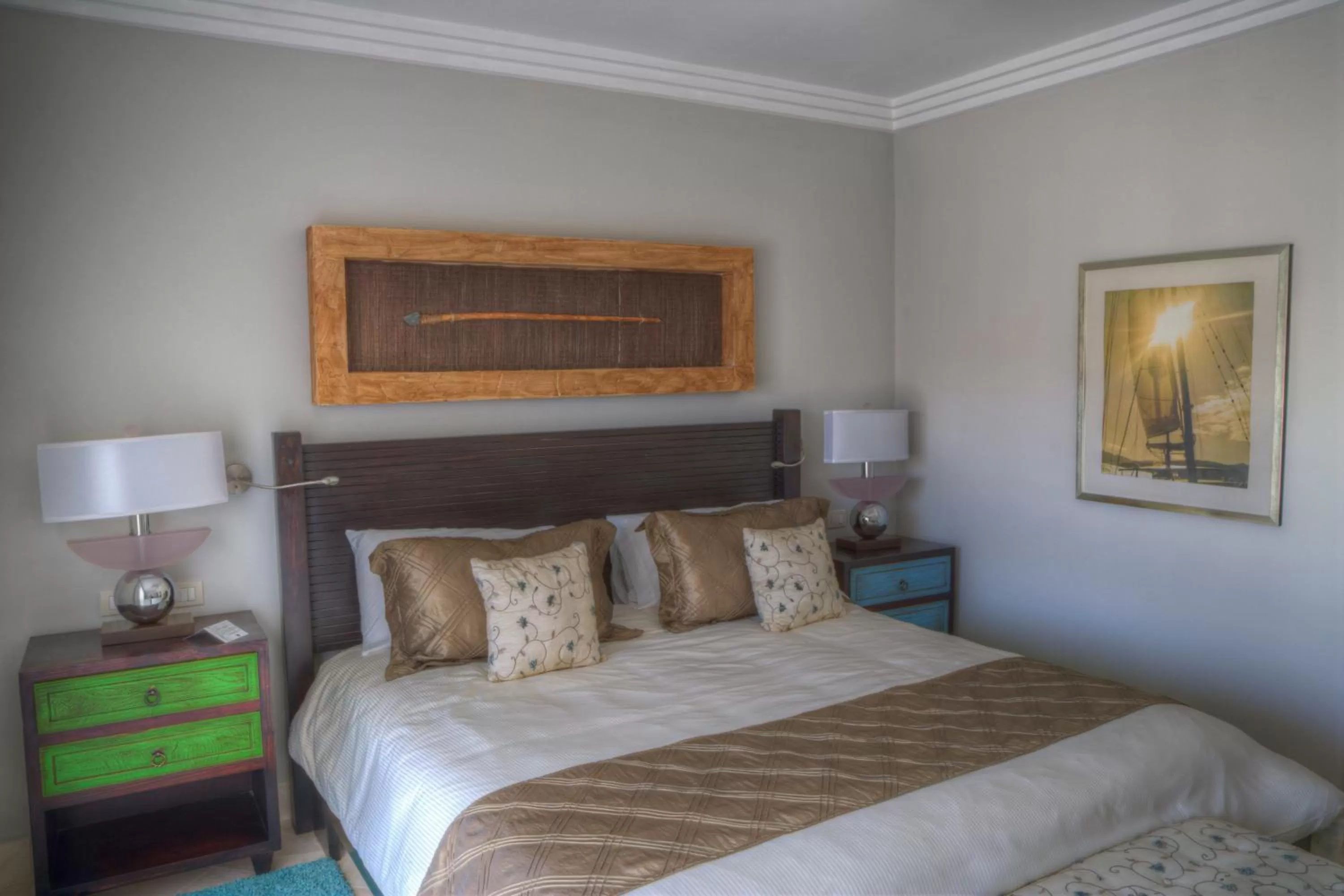 Bedroom, Bed in Fishing Lodge Cap Cana