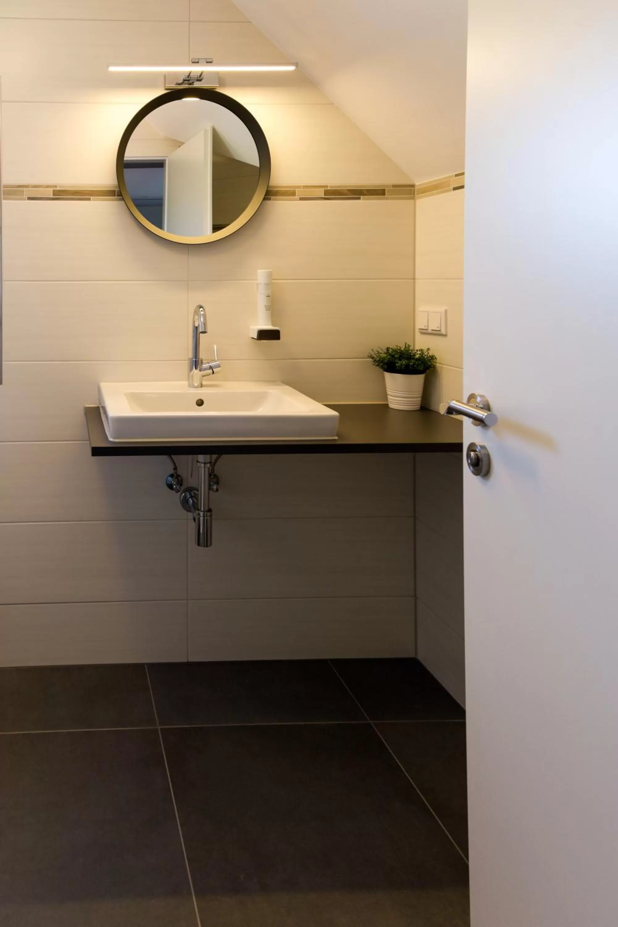 Bathroom in Hotel Brasserie Chaussee