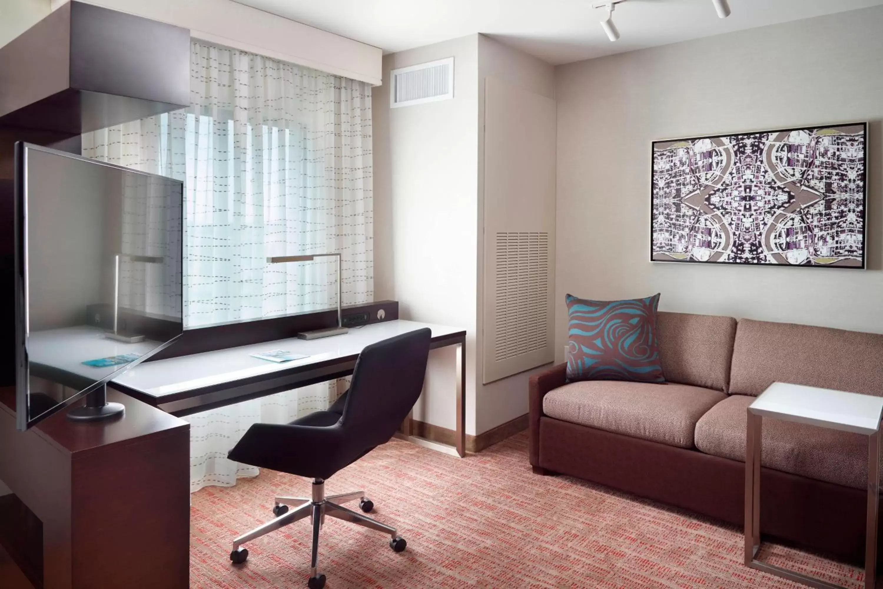 Living room, Seating Area in Residence Inn by Marriott Columbus OSU