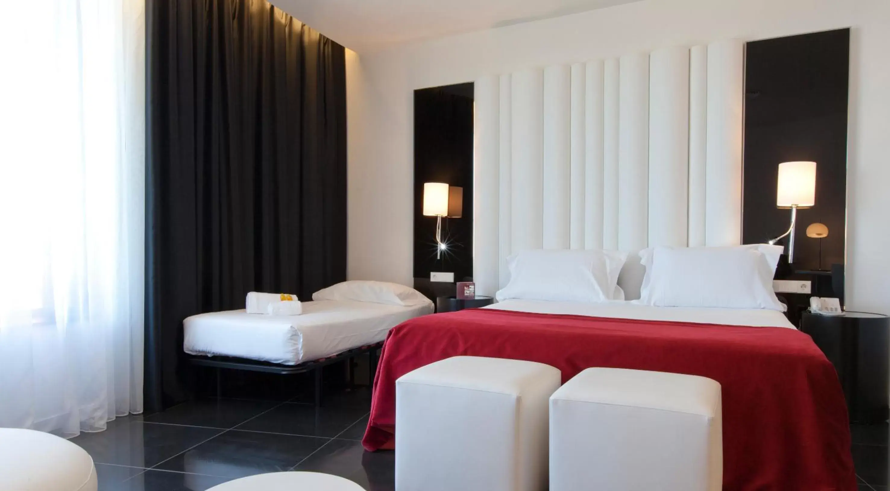Bedroom, Bed in Hotel Porta Fira 4* Sup
