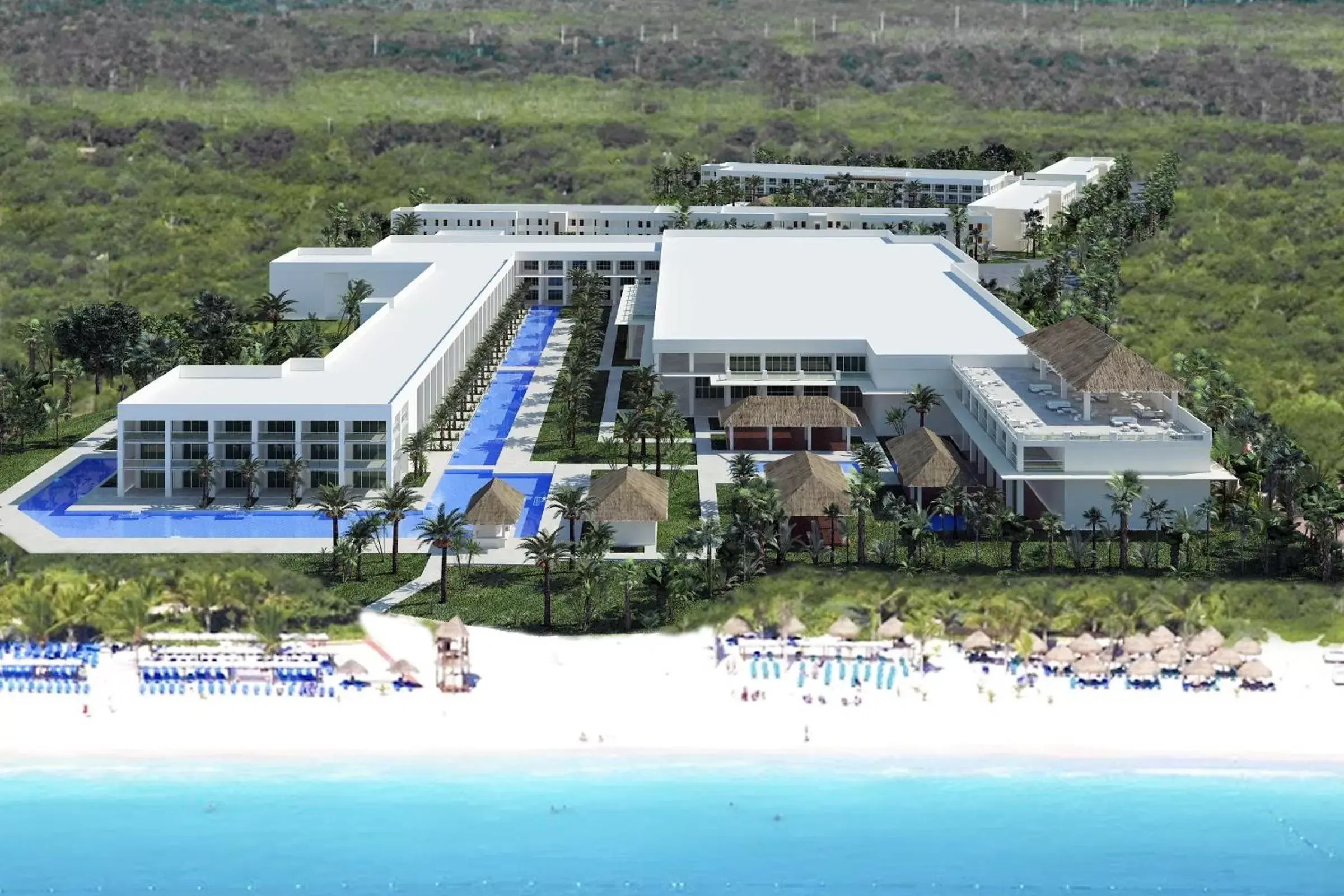 Restaurant/places to eat, Bird's-eye View in Platinum Yucatan Princess Adults Only - All Inclusive