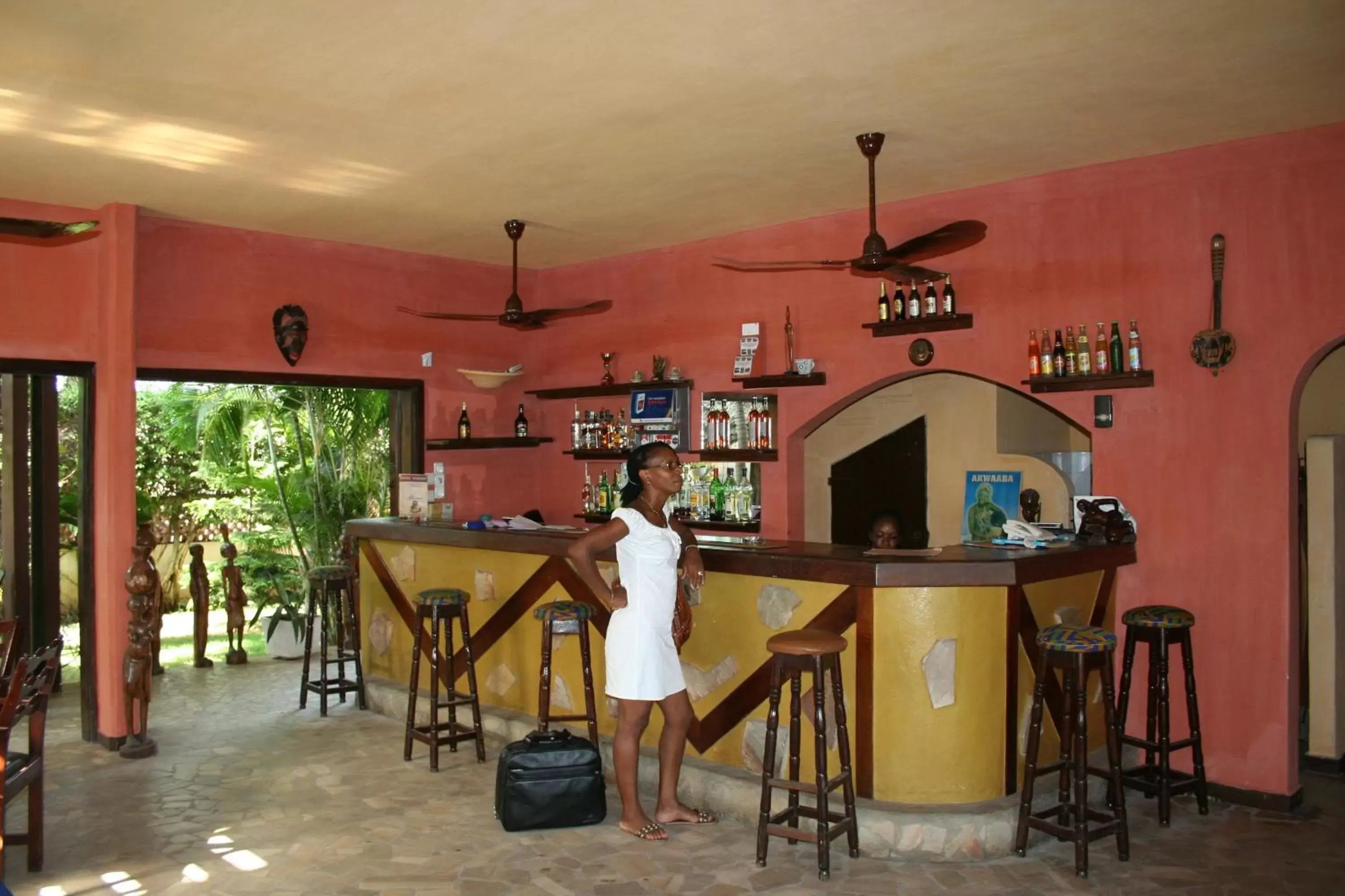 Lobby or reception, Lounge/Bar in Hotel Aurore Lomé