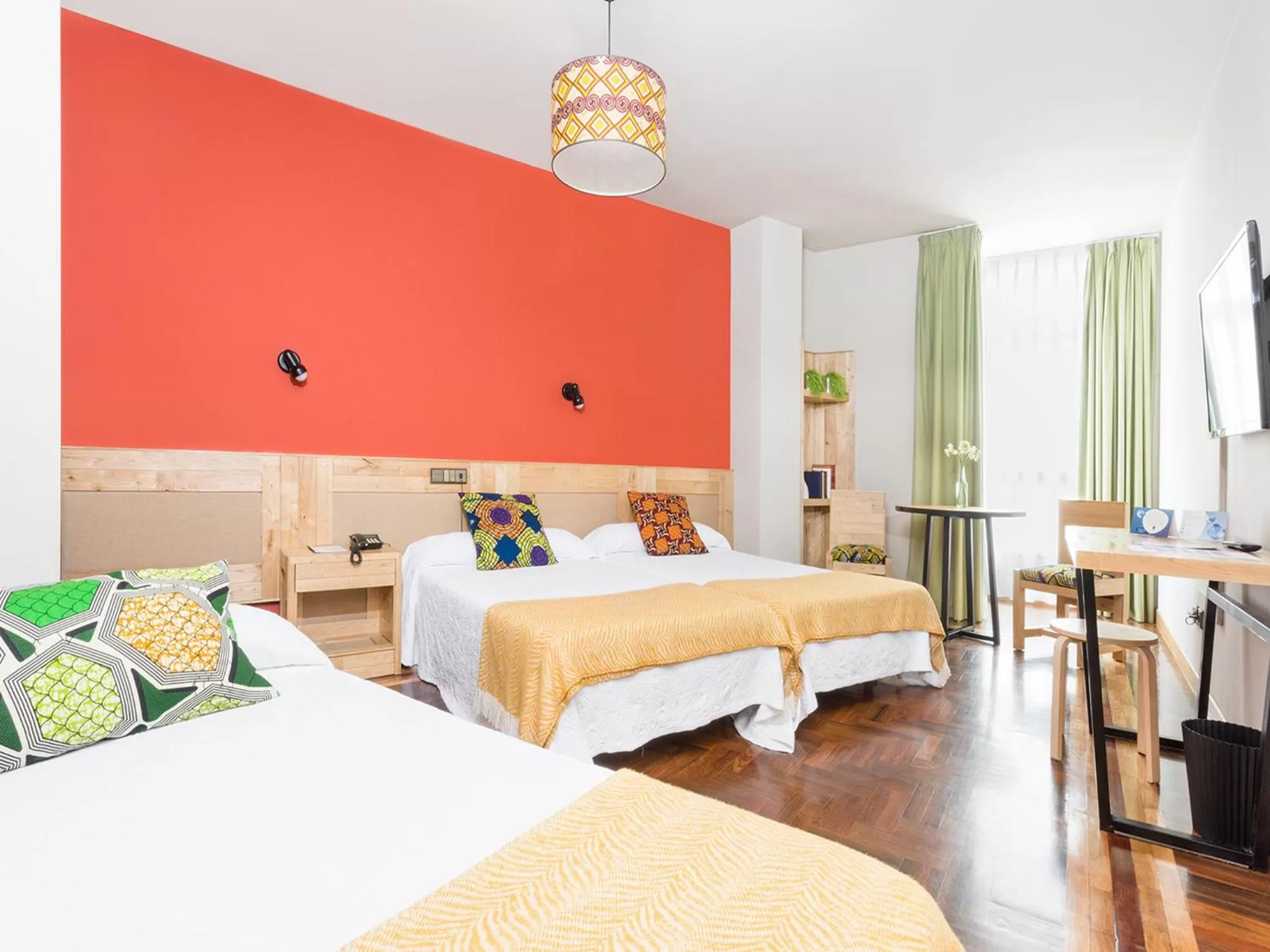 Bed in Hotel San Miguel