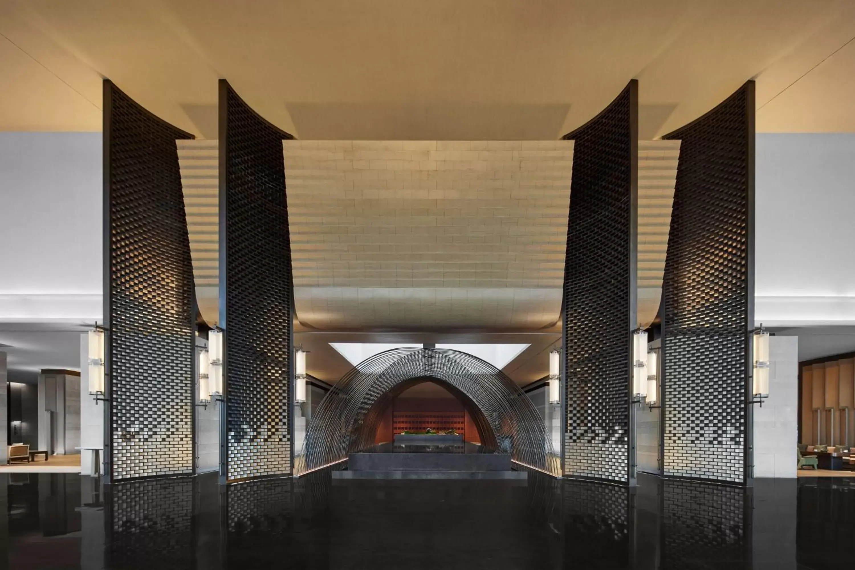 Lobby or reception in Nantong Marriott Hotel