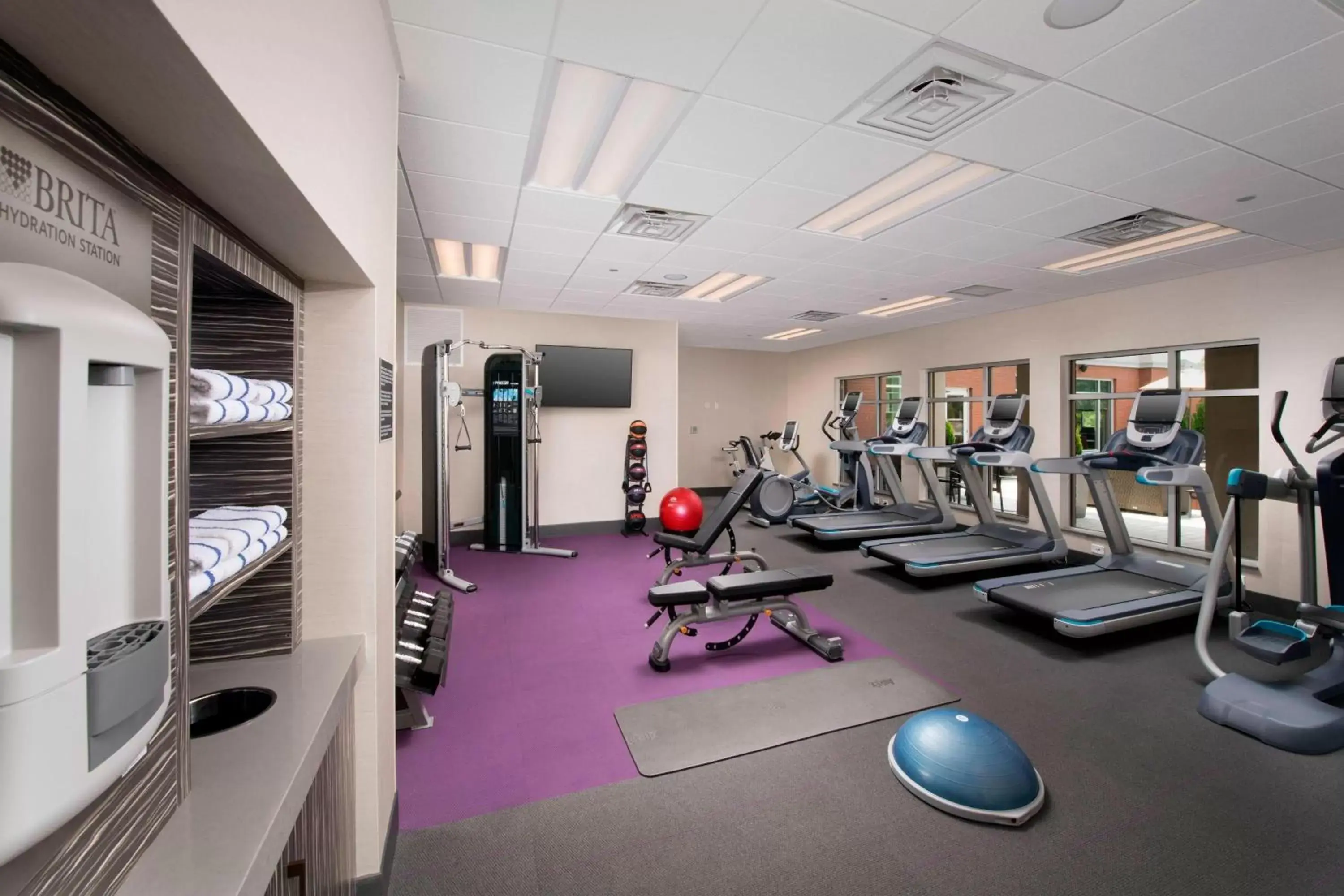 Fitness centre/facilities, Fitness Center/Facilities in Residence Inn by Marriott Baltimore Owings Mills