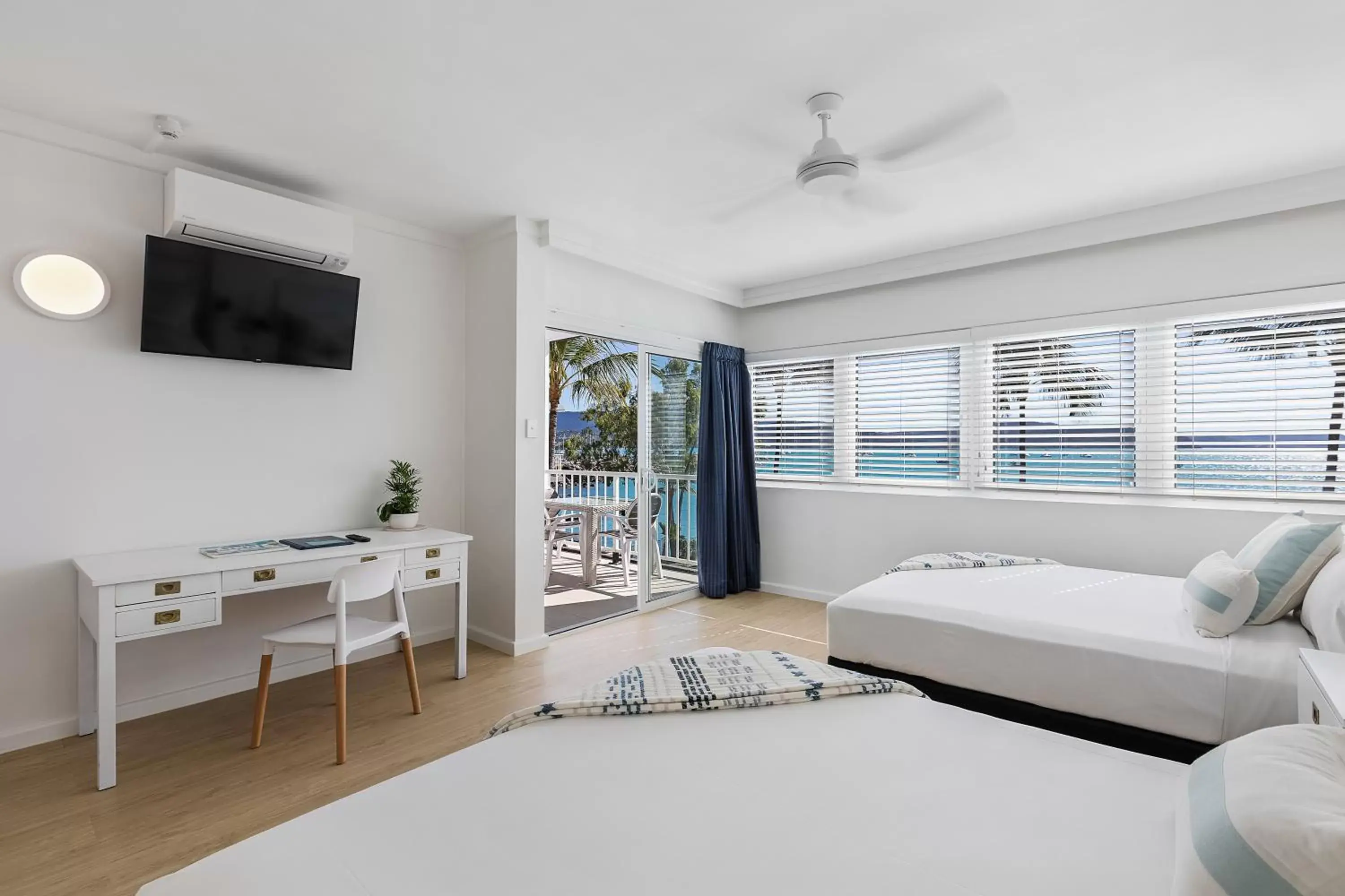 Ocean Twin Room in Coral Sea Marina Resort