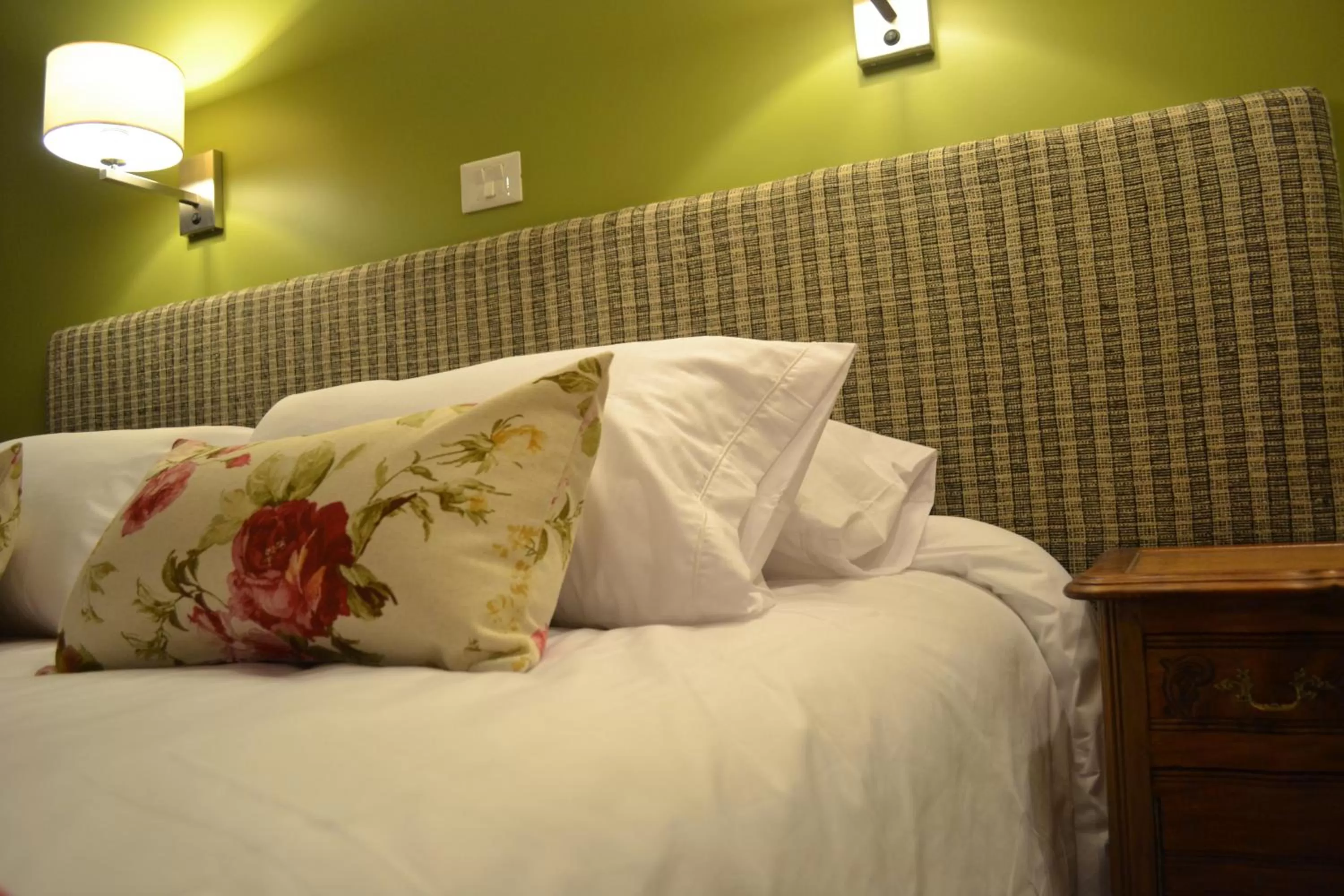 Decorative detail, Bed in MadreTierra Patagonia