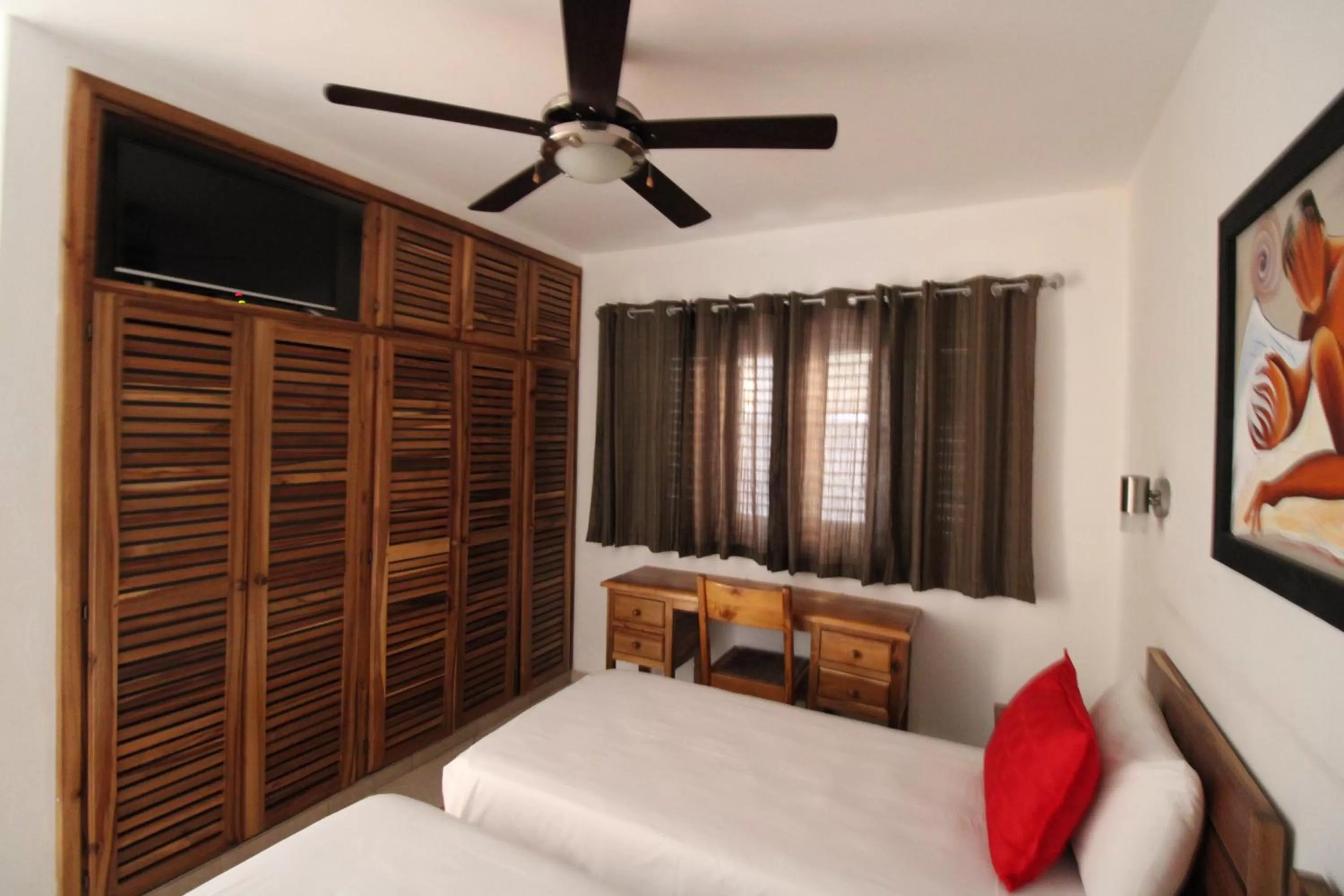 TV and multimedia, Bed in Albachiara Hotel - Las Terrenas