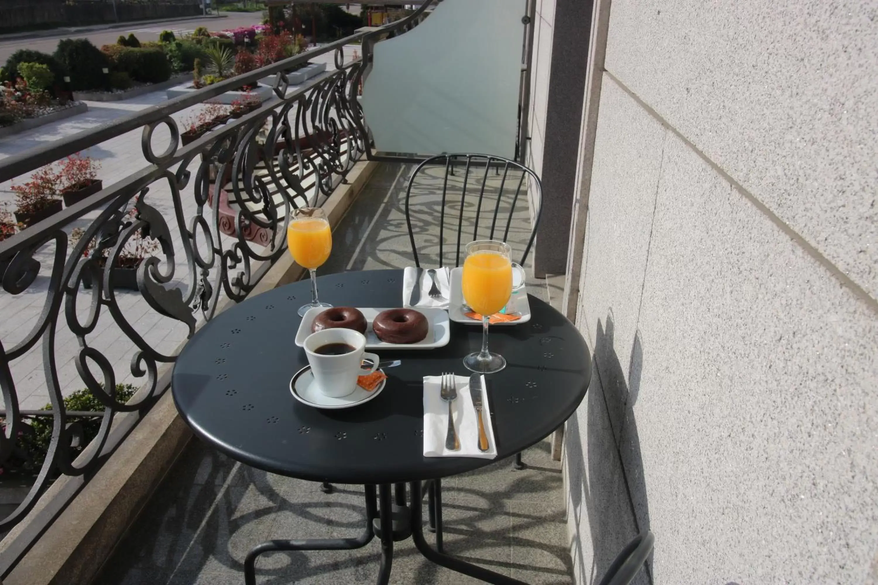 Balcony/Terrace in Hotel Alfonso I