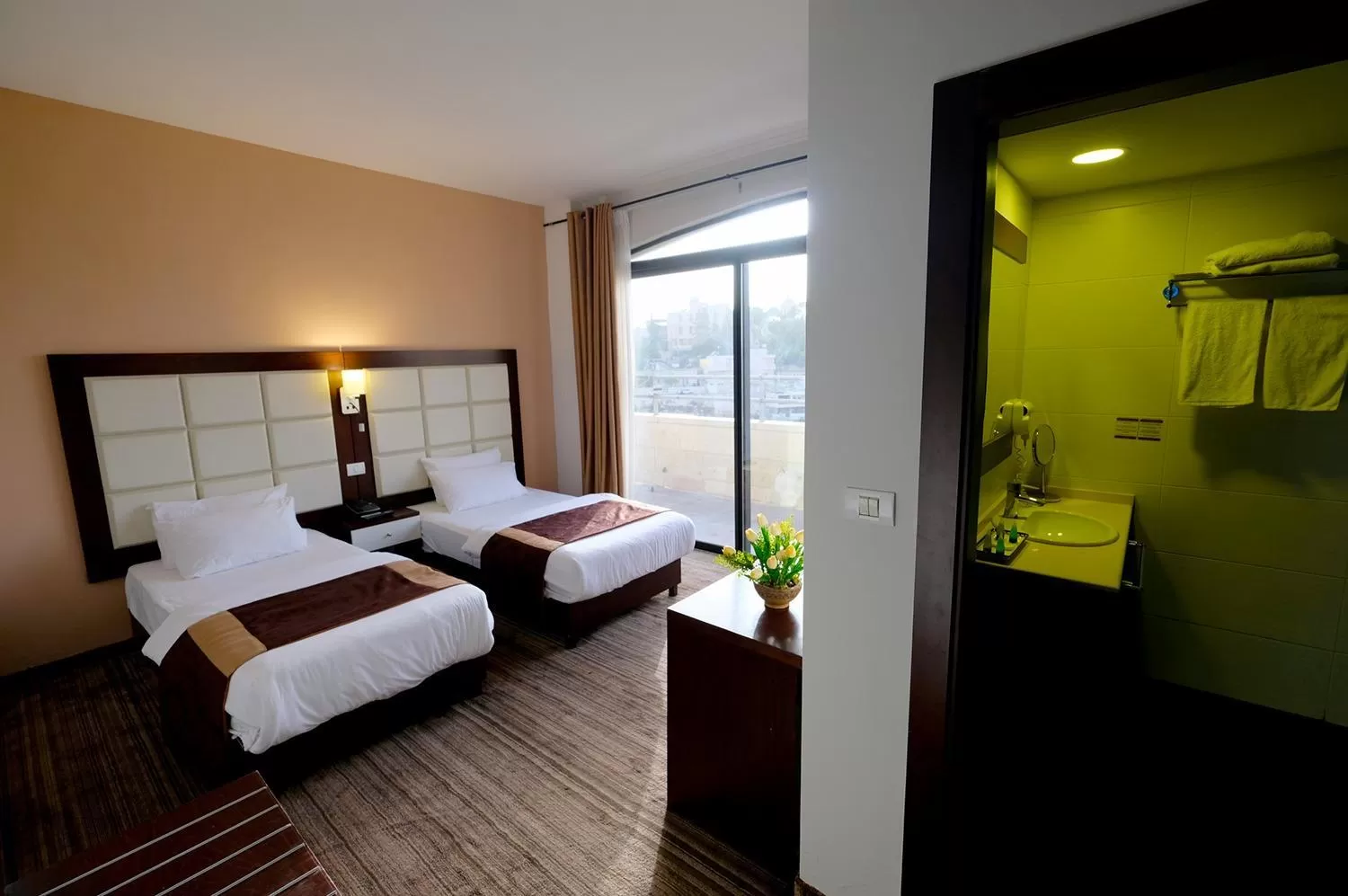 Bed in Ambassador City Hotel - Bethlehem