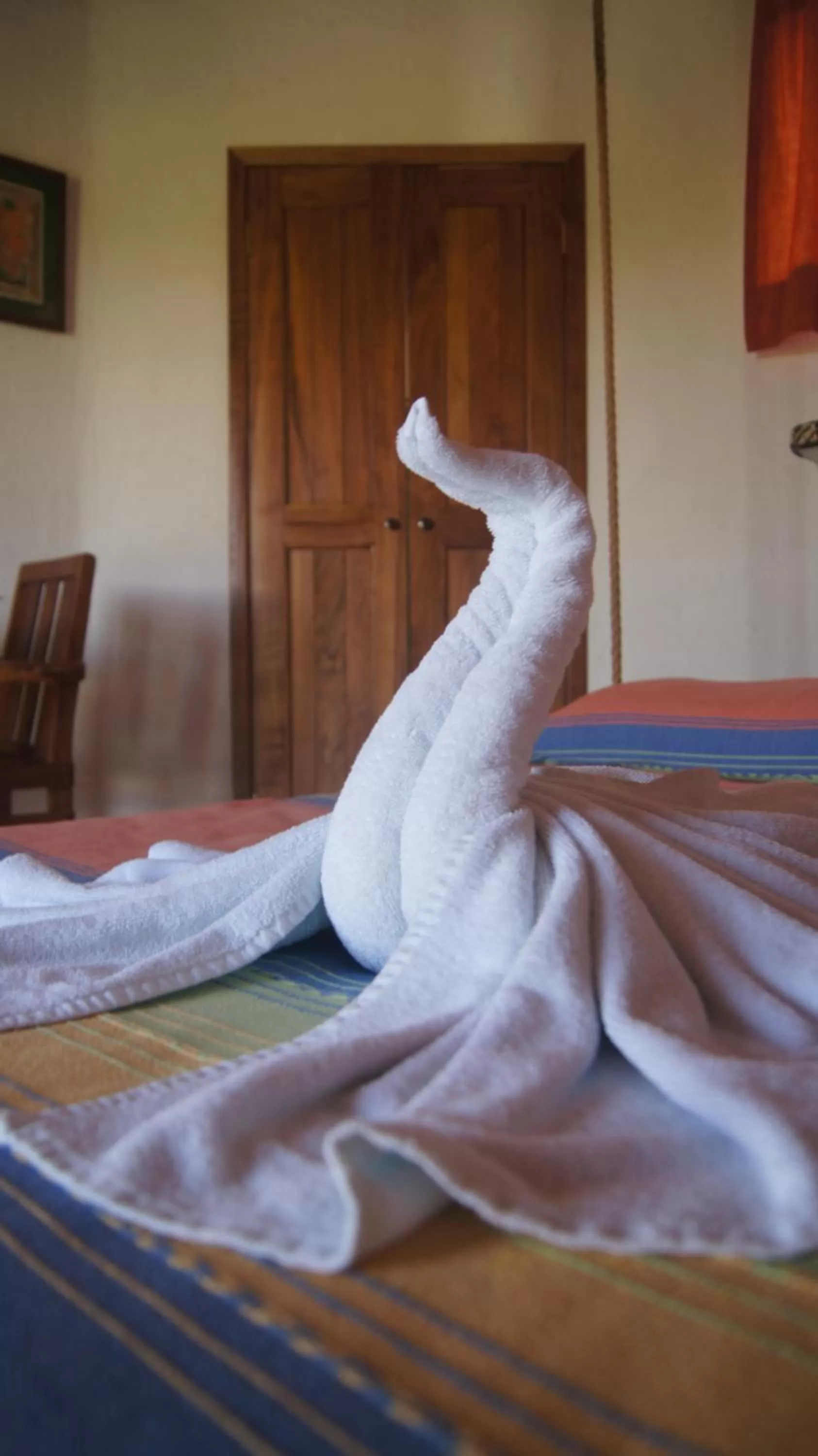 Decorative detail, Bed in Rancho Sakol