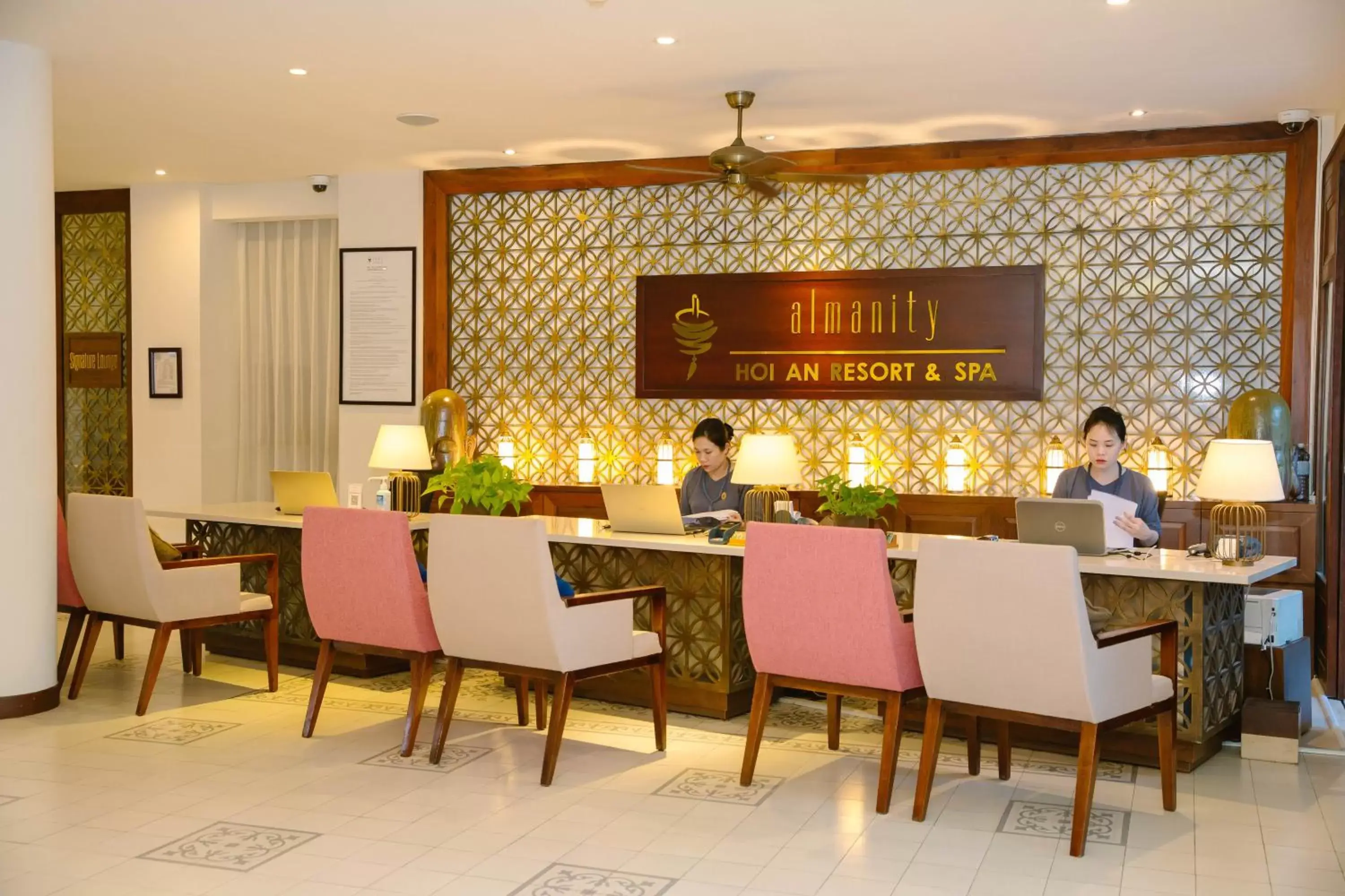 Lobby or reception, Restaurant/Places to Eat in Almanity Hoi An Resort & Spa