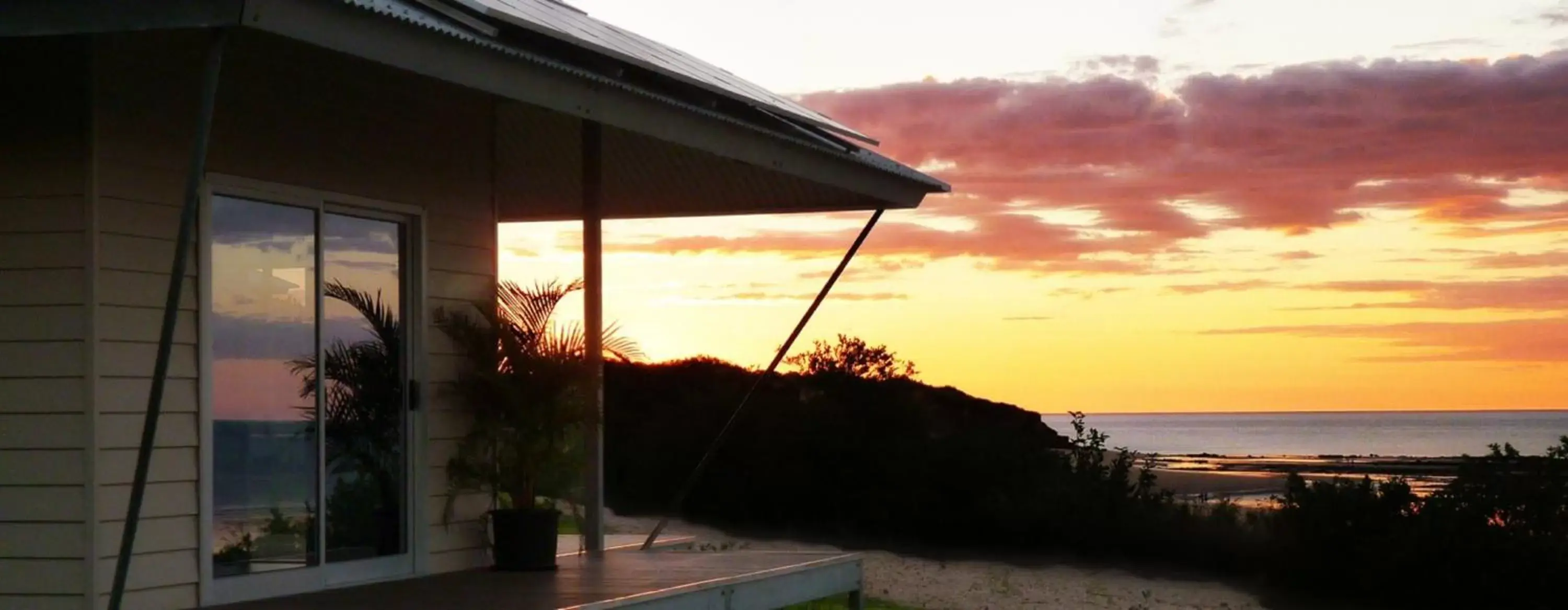 Balcony/Terrace in Eco Beach Wilderness Retreat