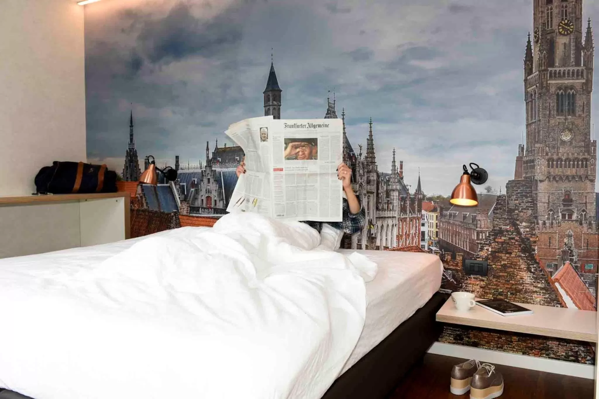 Bedroom, Bed in Hotel Marcel