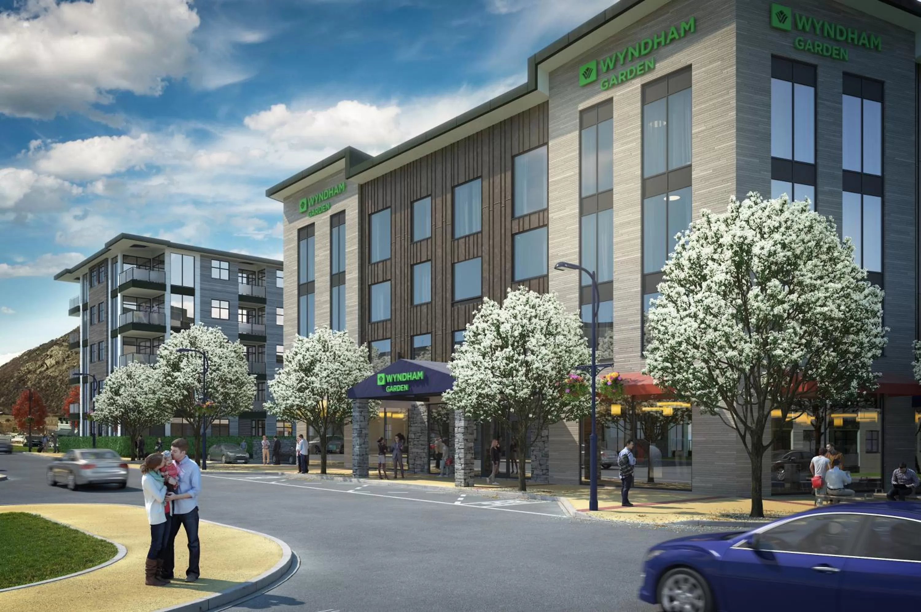 Property building in Wyndham Garden Remarkables Park Queenstown