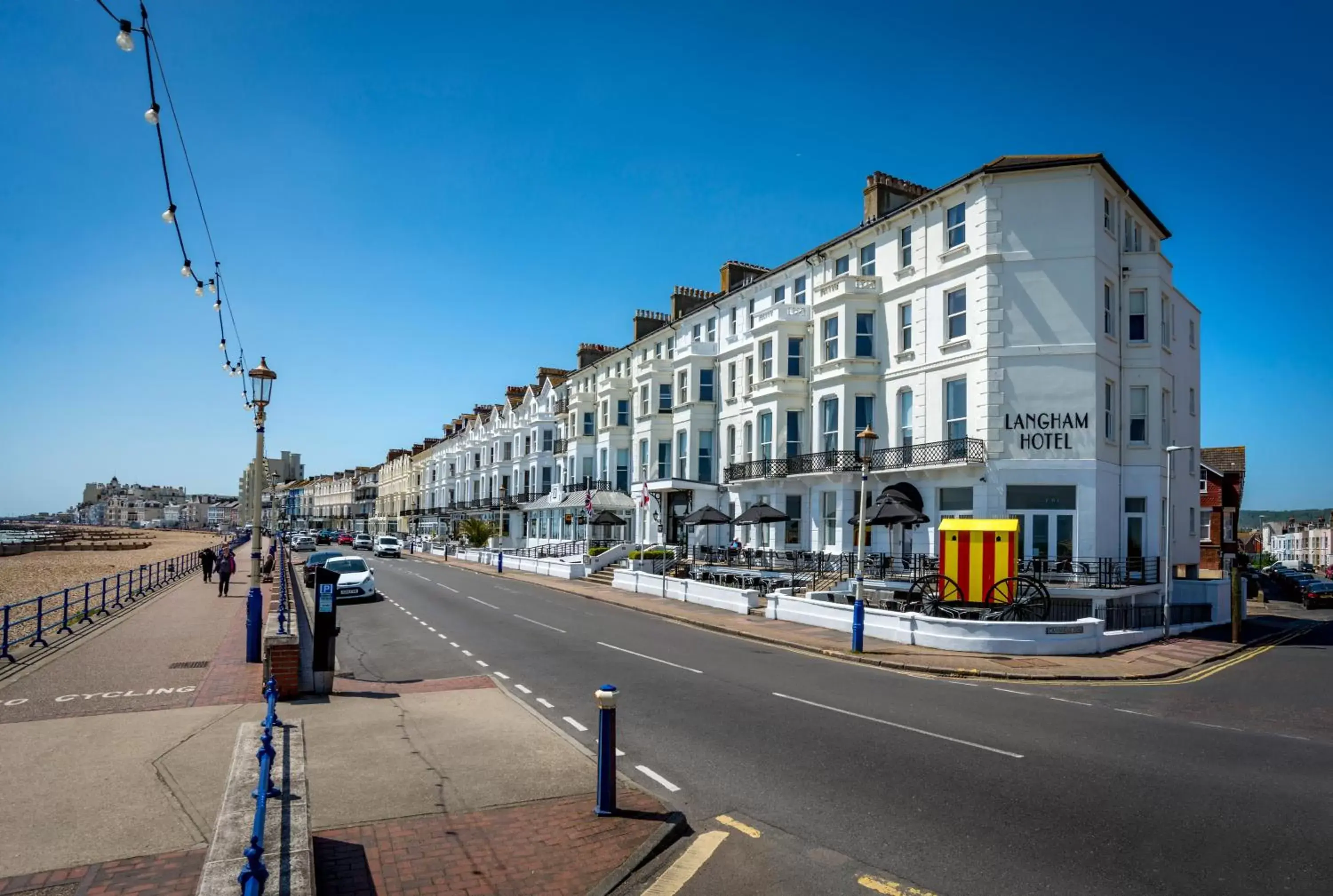 Facade/entrance in Langham Hotel Eastbourne