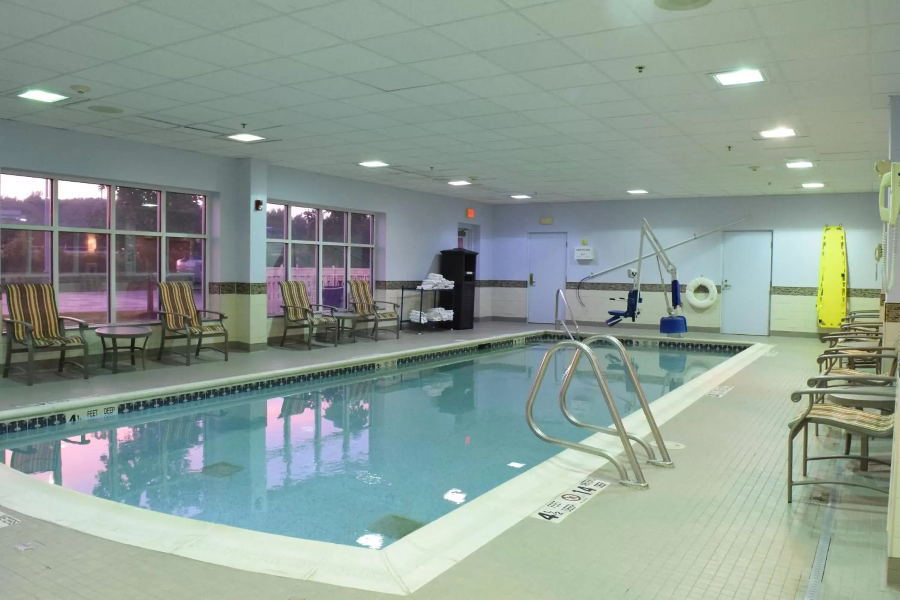 Swimming Pool in Holiday Inn Express Hotel & Suites Watertown - Thousand Islands, an IHG Hotel