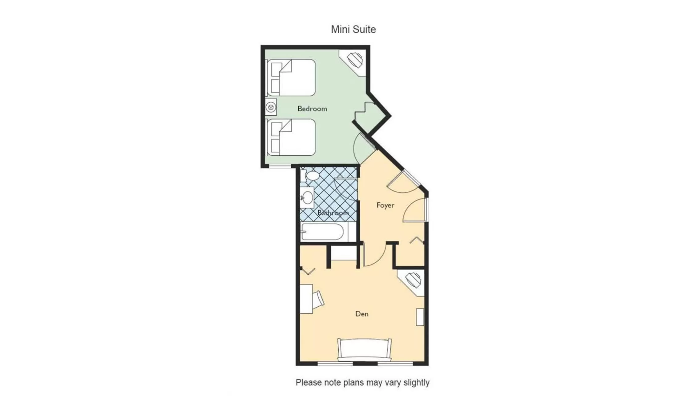 Floor plan in Star Island Resort and Club - Near Disney