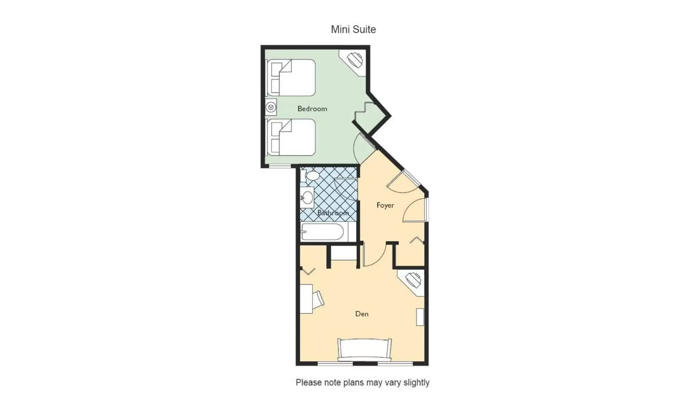 Floor plan in Star Island Resort and Club - Near Disney Floor plan in Star Island Resort and Club - Near Disney