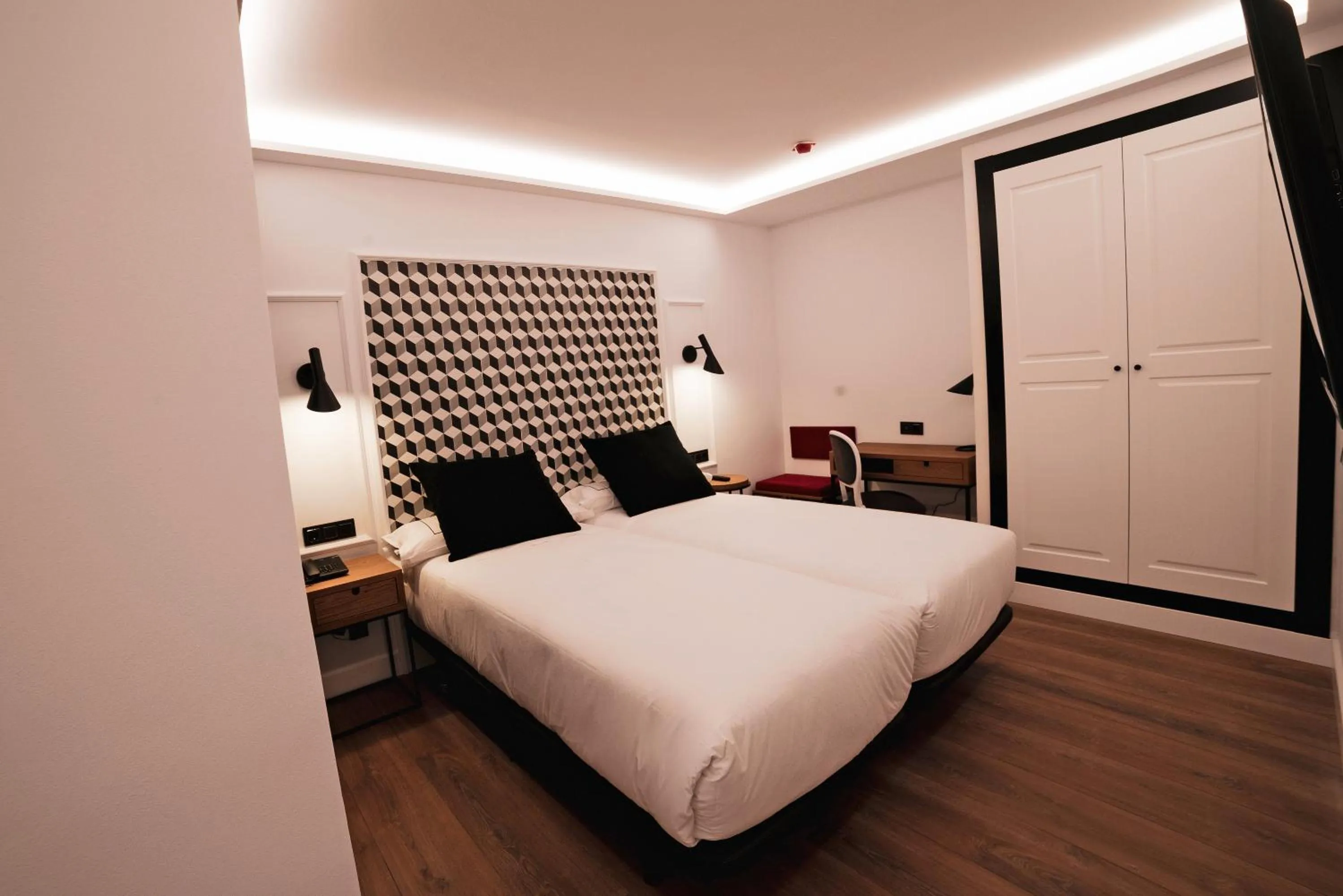 Bed in Hotel Colón Plaza