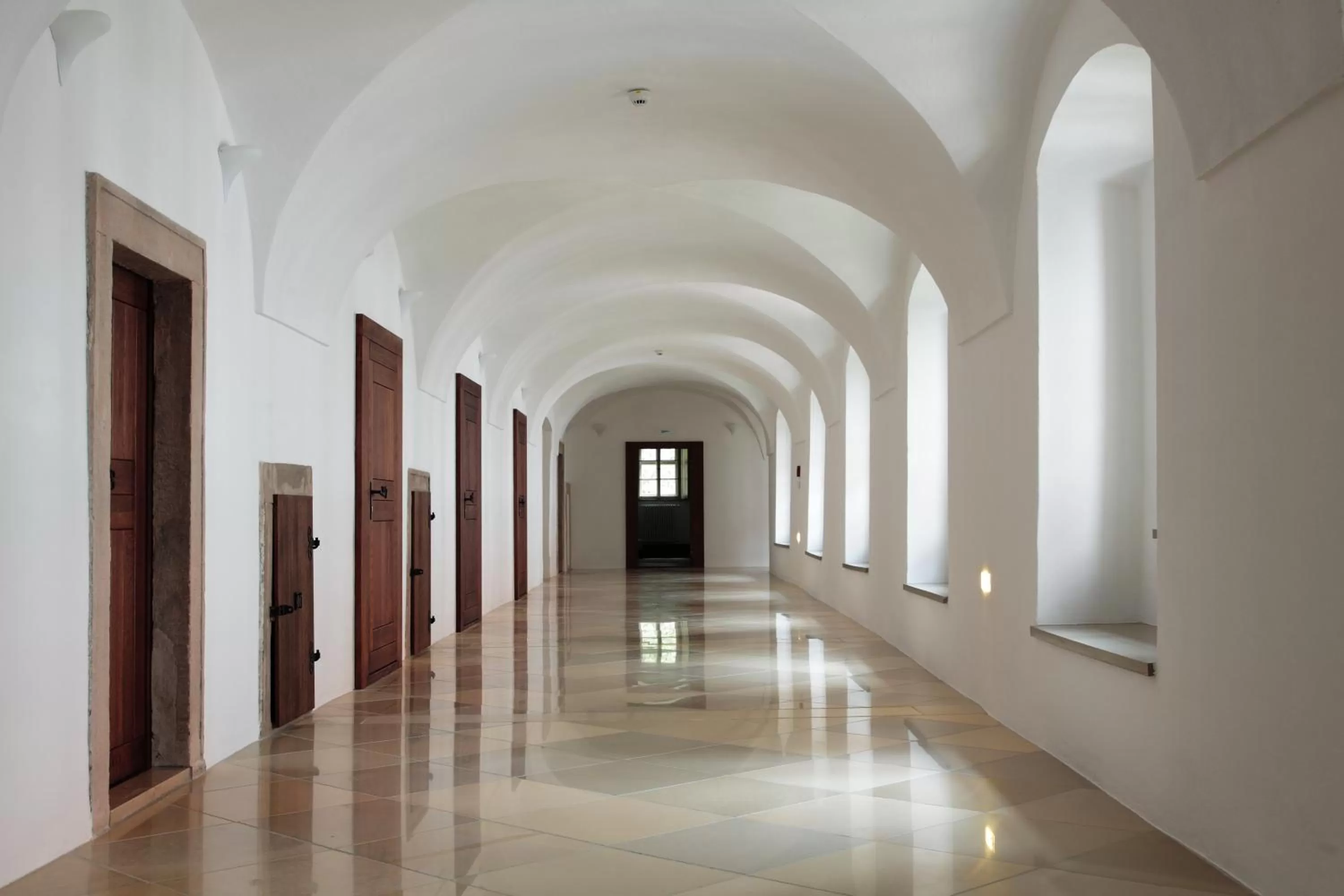 Decorative detail in Sopron Monastery Hotel